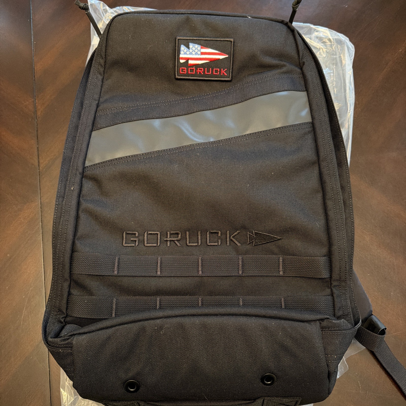 Goruck Rucker 4.0 20L Black/Orange 2 Pocket Backpack R420-0101EO New With Tags