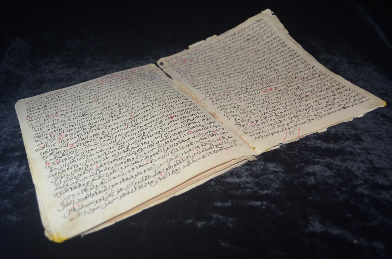 ANTQ Book Theology Philosophy Arabic Manuscript Handwritten Islamic Moroccan 40p