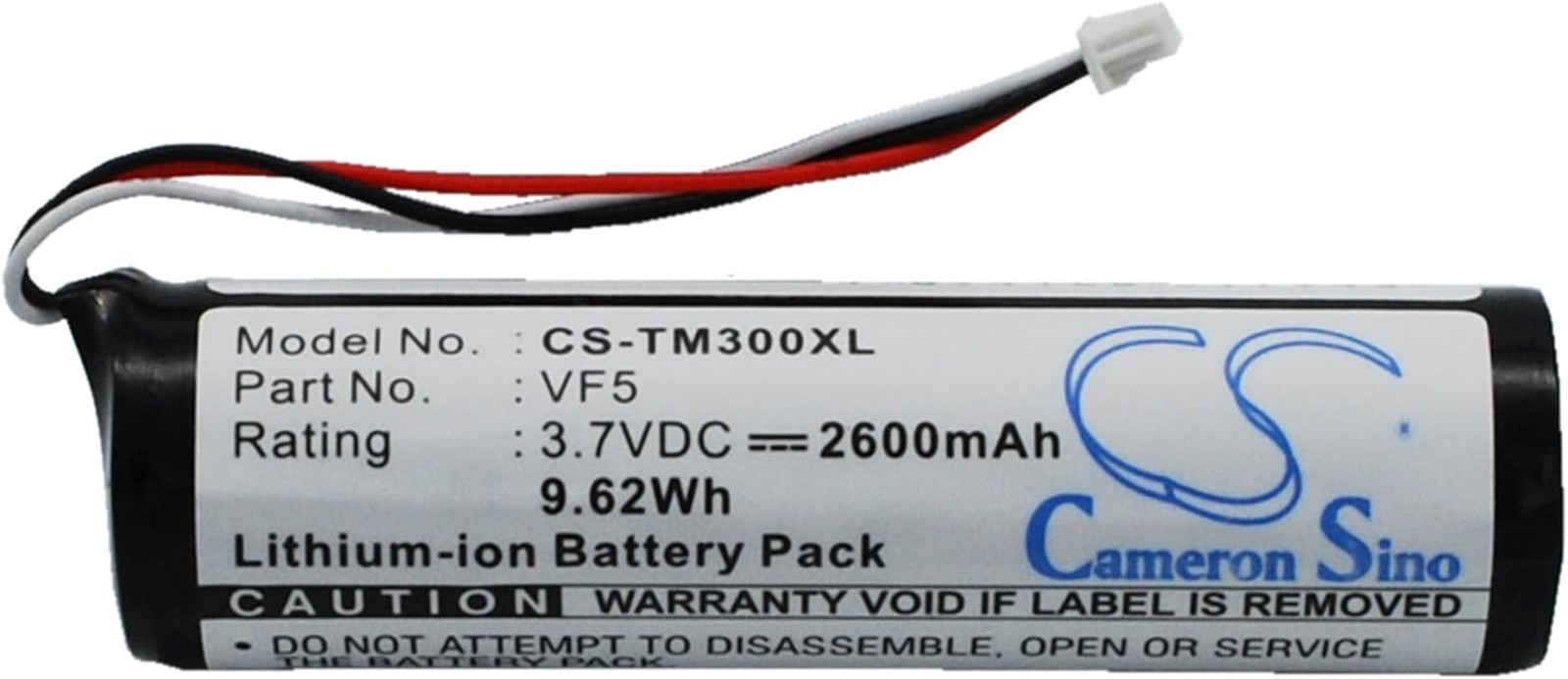 2600Mah Replacement Battery for Tomtom Go 300, Go 400, Go 4D00.001, Go 500, Go 5