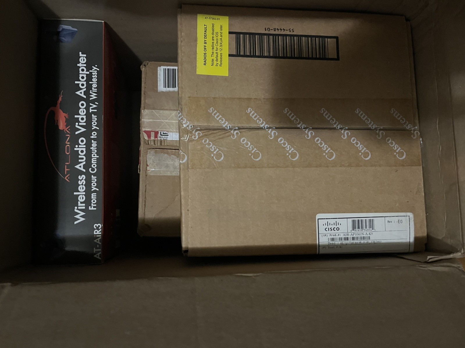 Misc Electronic Lot #2 - Enterprise Equipment and Parts- Cisco, IBM - 13 lbs