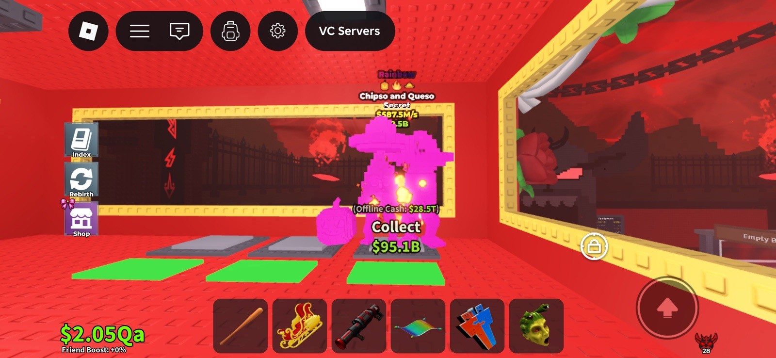 Roblox Rainbow Chipso and Queso 1/1 587.7m💨FAST REPLY AND CHEAP PRICE