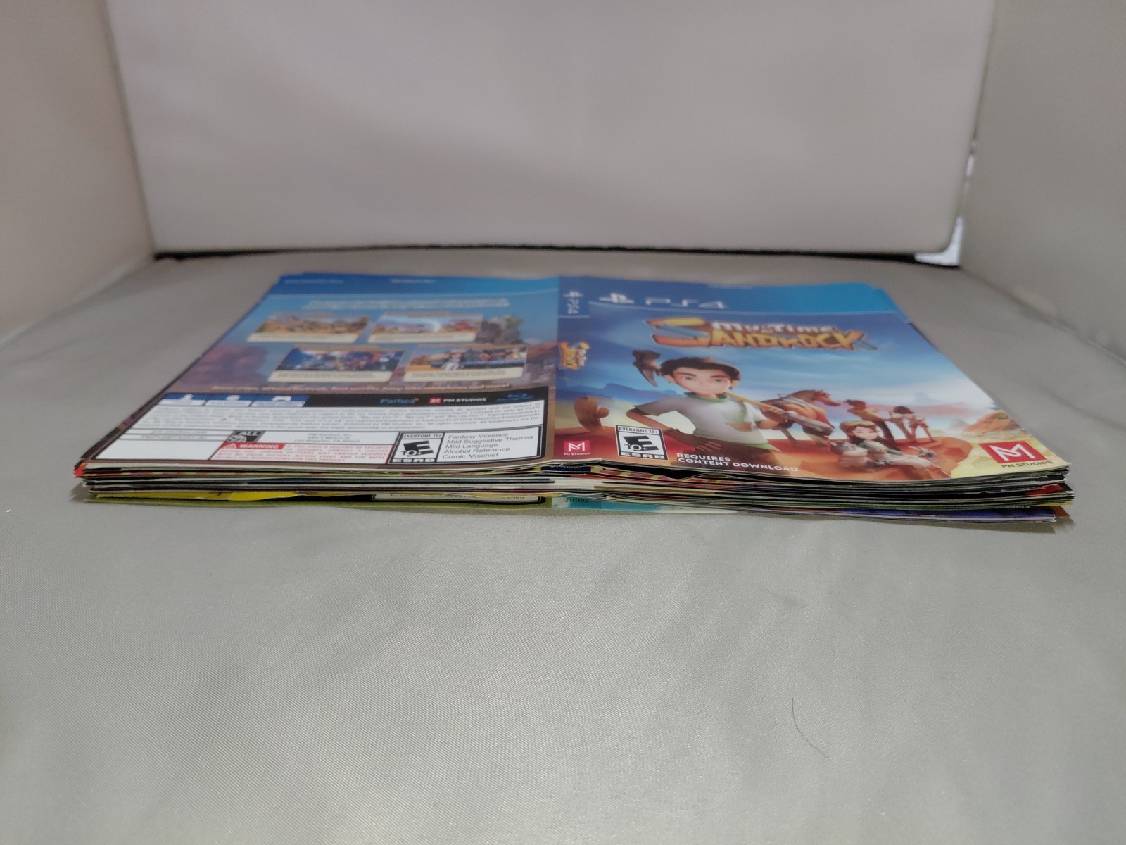 Ps4 Display Only Cover Art Rare Gamestop Promotional Lot Of 60 