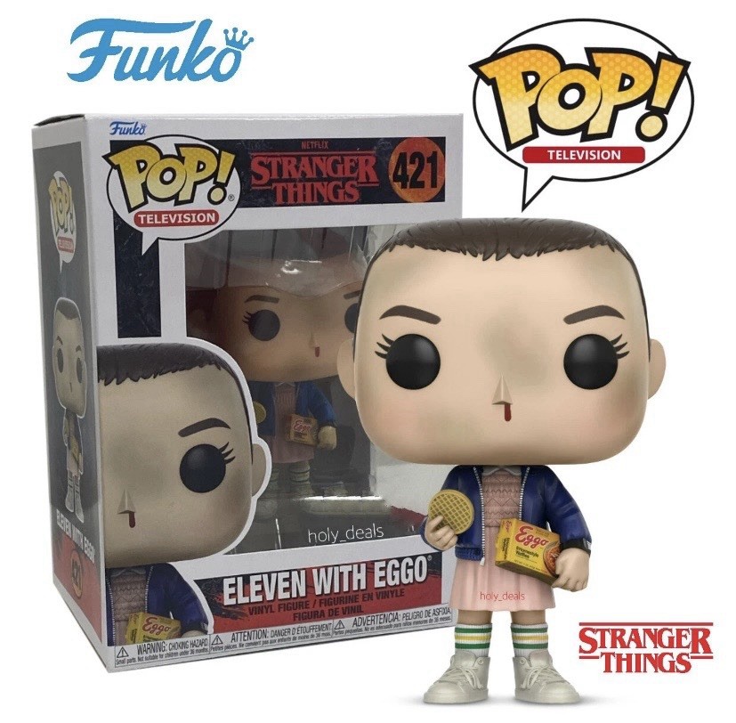 Funko Pop! Vinyl Stranger Things Eleven With Eggo Television Figure #421