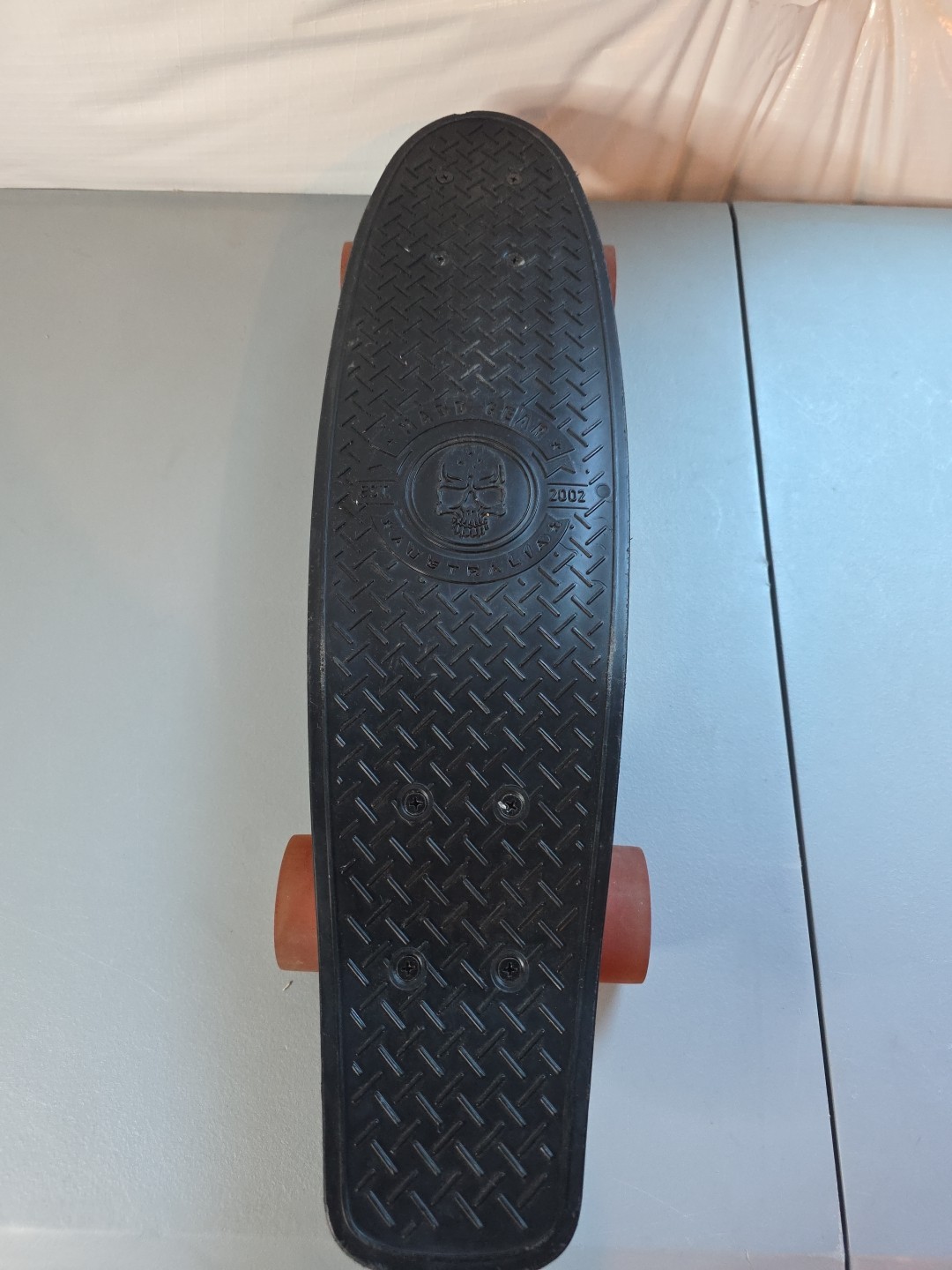 Penny  Board Australia 22” Skateboard Black  Red Wheels Silver Trucks VGC