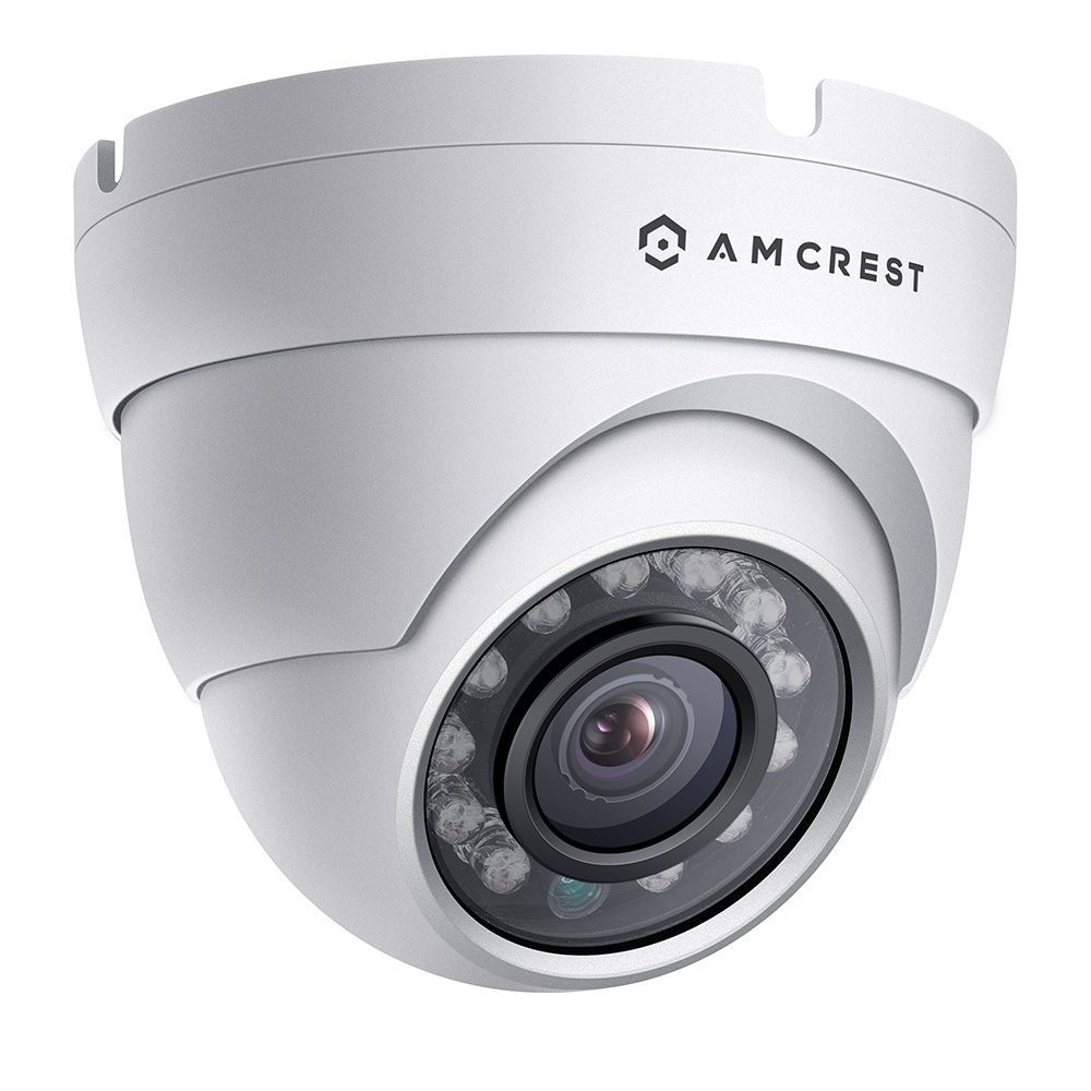 Amcrest Full HD 1080P Dome Outdoor Security Camera 2MP Night Vision White
