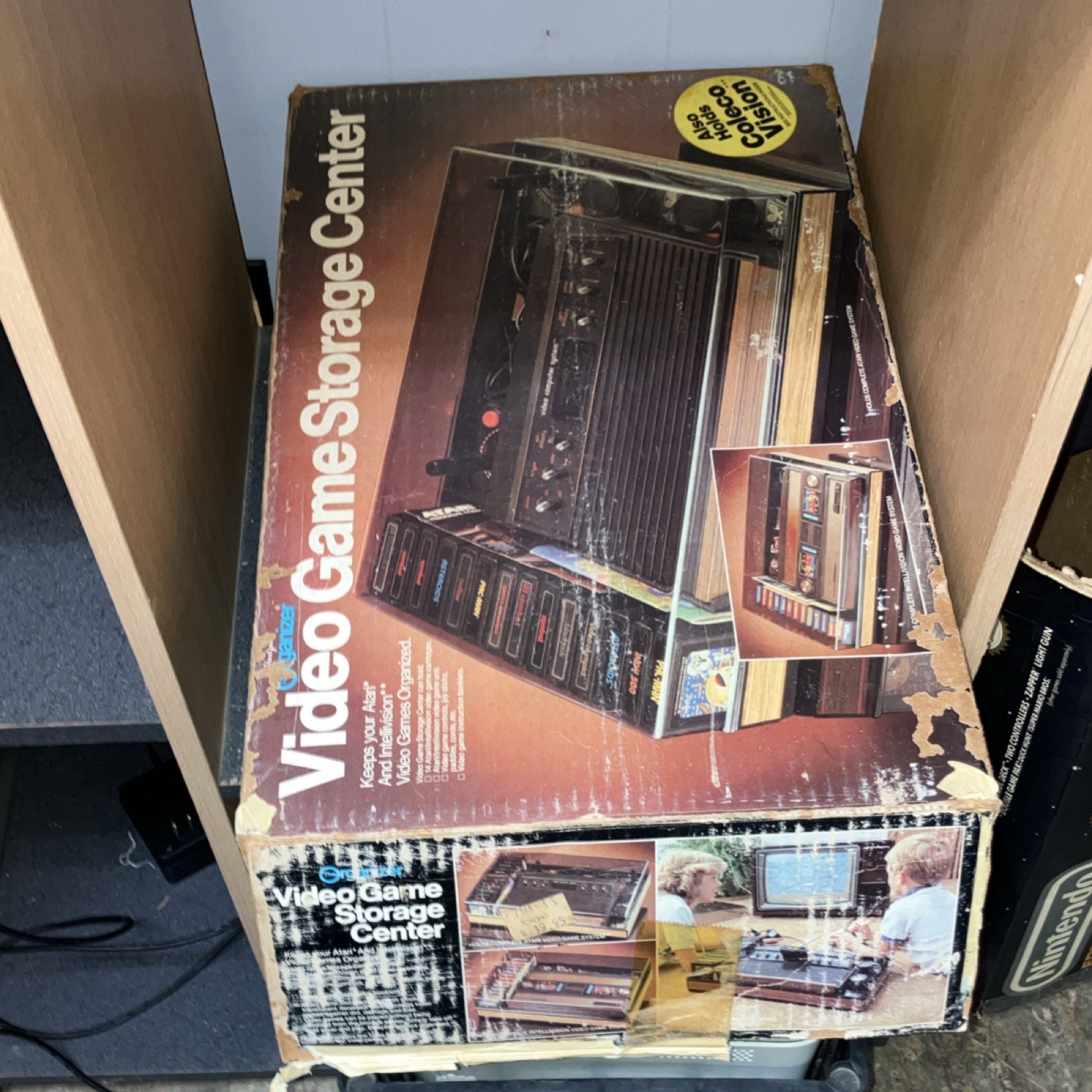 Atari Video Computer System Console Lot: Controllers, Games, Storage, Arcade