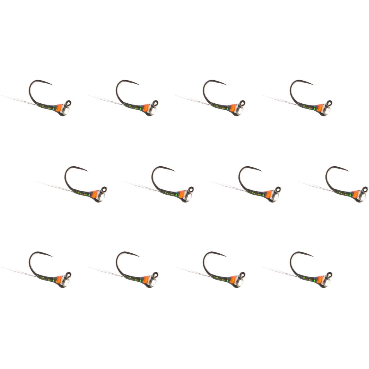 Umpqua Lite Brite Perdigon 12-Pack Black, 14