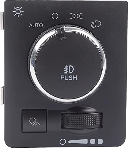  Headlight Switch Lamp Switch Compatible with 2013-2018 Ram 1500 2500 3500 