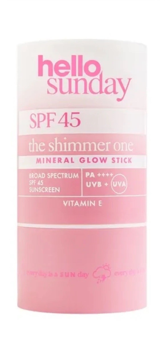Hello Sunday The Shimmer One SPF 45 Face and Body Mineral Glow Stick - 0.7 oz