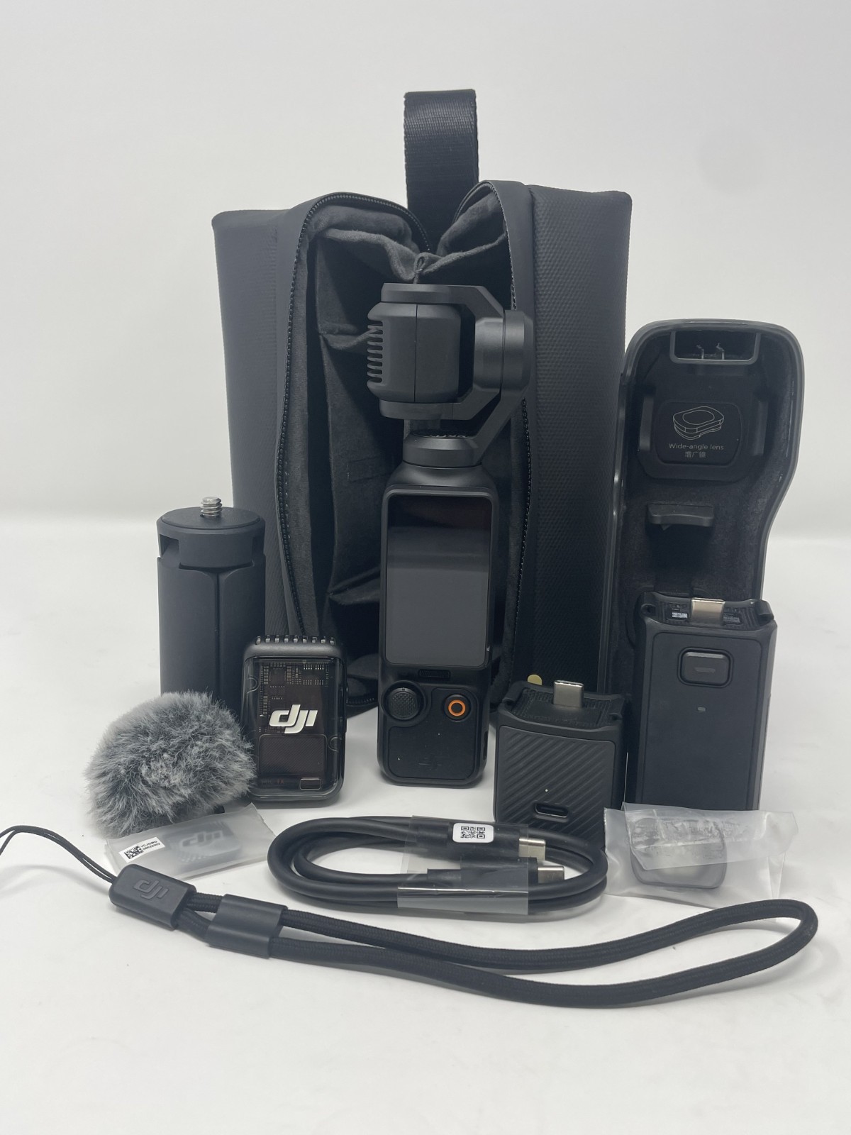 Brand New DJI Osmo Pocket 3 Creator Combo 4K Camera 3-Axis Gimbal Mic Tripod