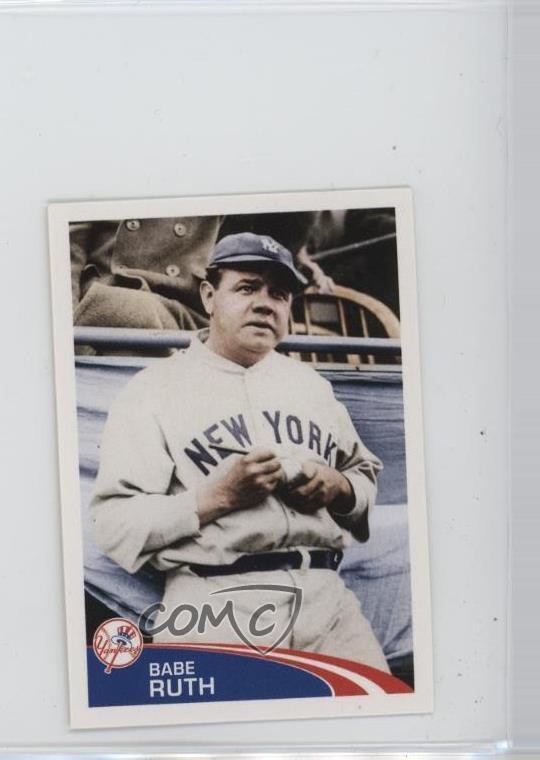 2012 Topps Album Stickers Babe Ruth #26 HOF 0gy1
