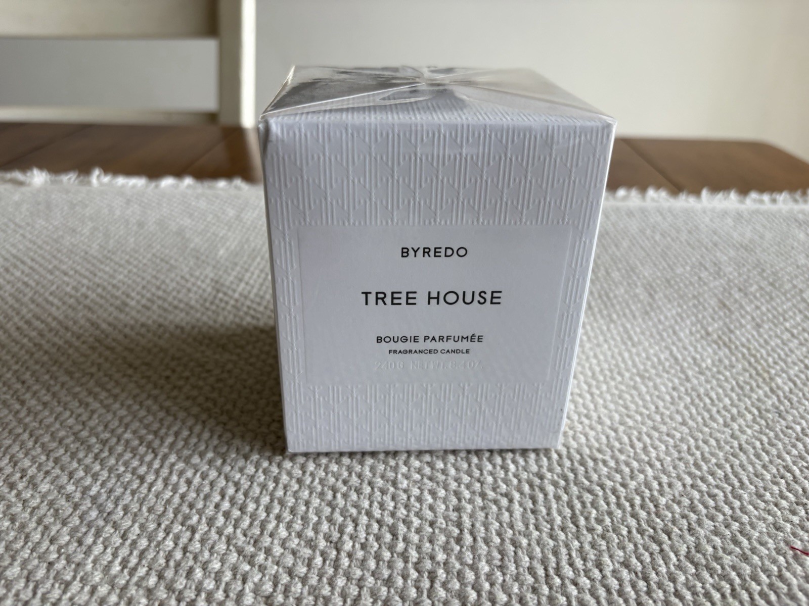 NEW IN BOX Byredo Tree House Candle 8.5 oz., 60 Hours Burn Time