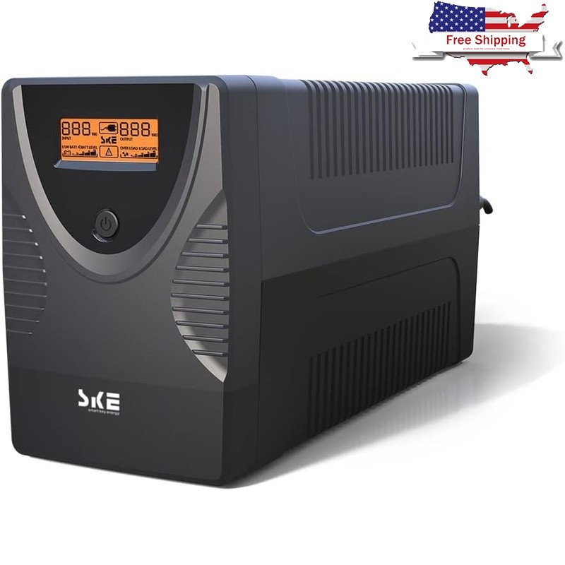 Automatic Voltage Regulation UPS Battery Backup Power Management Surge Protector