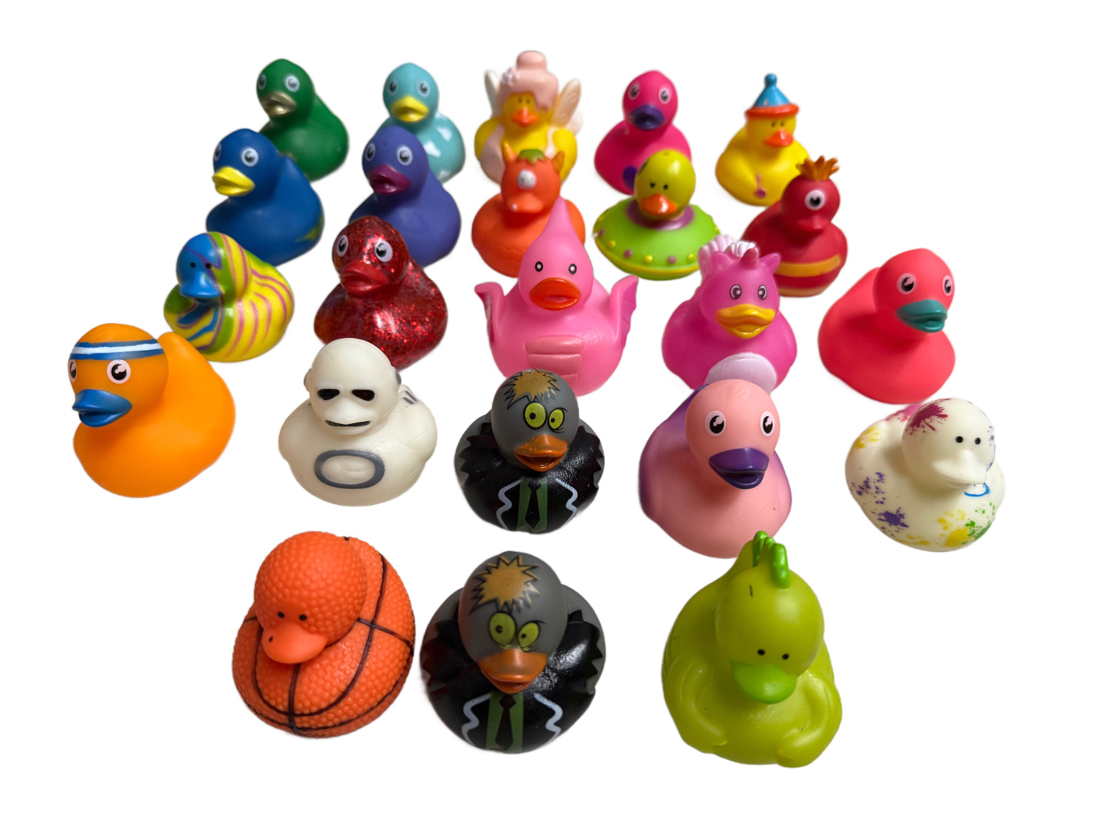RUBBER DUCKS Duckies LOT OF 23 ASSORTED Jeep Ducking