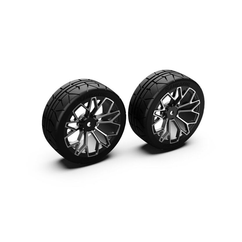 Aluminum Wheel & Tire Set For AK-917 