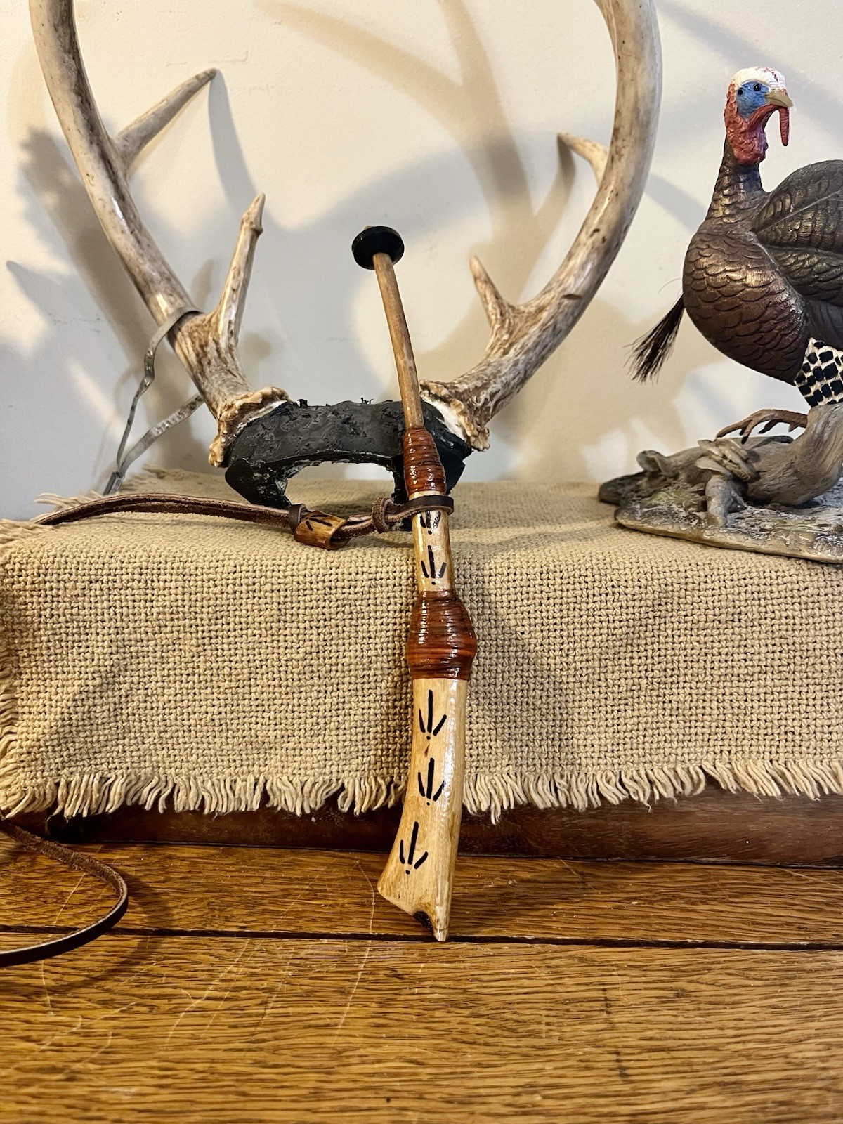 Custom Wing Bone Turkey Call ( Big Mama )