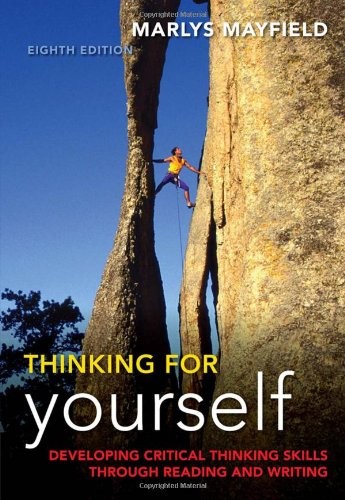 THINKING FOR YOURSELF (AVAILABLE TITLES CENGAGENOW) By Marlys Mayfield **Mint**