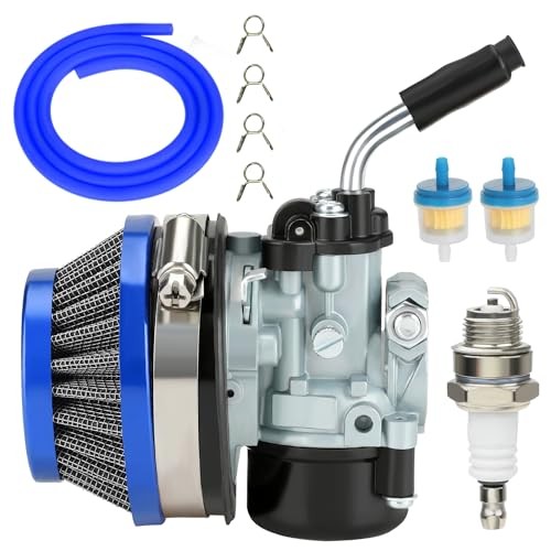  2 Stroke 80cc Carburetor Assembly for 100cc 49cc 50cc 66cc Engine BLUE