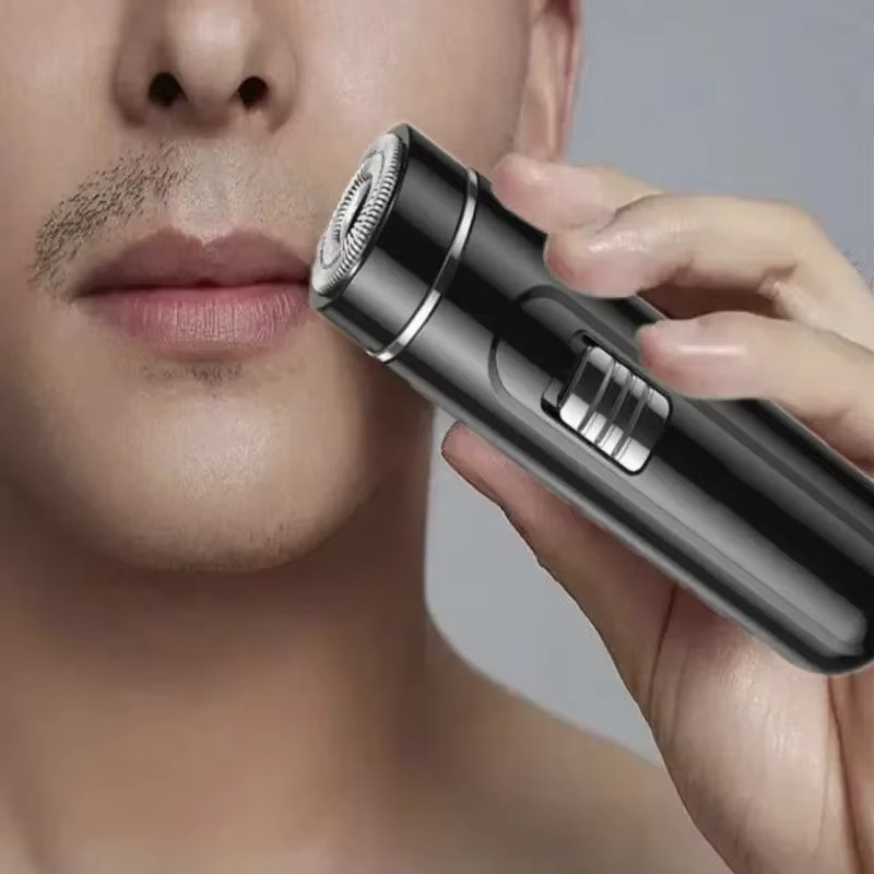 Compact Electric Razor for Men USB Rechargeable Wet Dry Travel Shaver