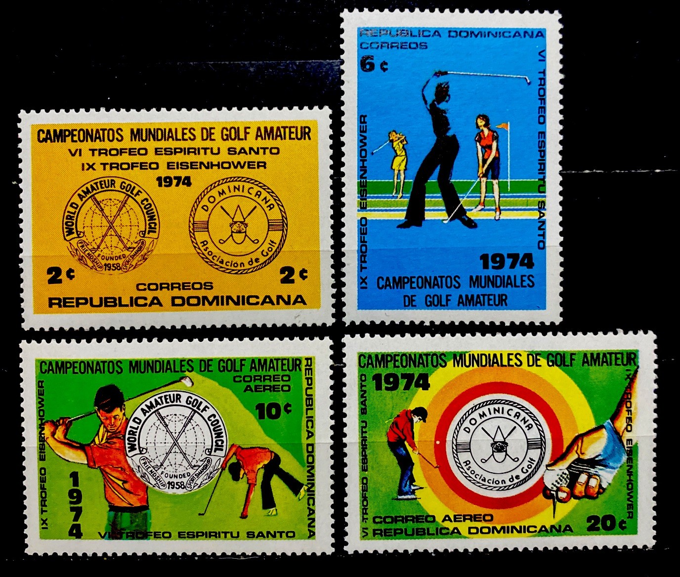 Dominican Republic 1974. SC# 729-730, C222-C223. MNH