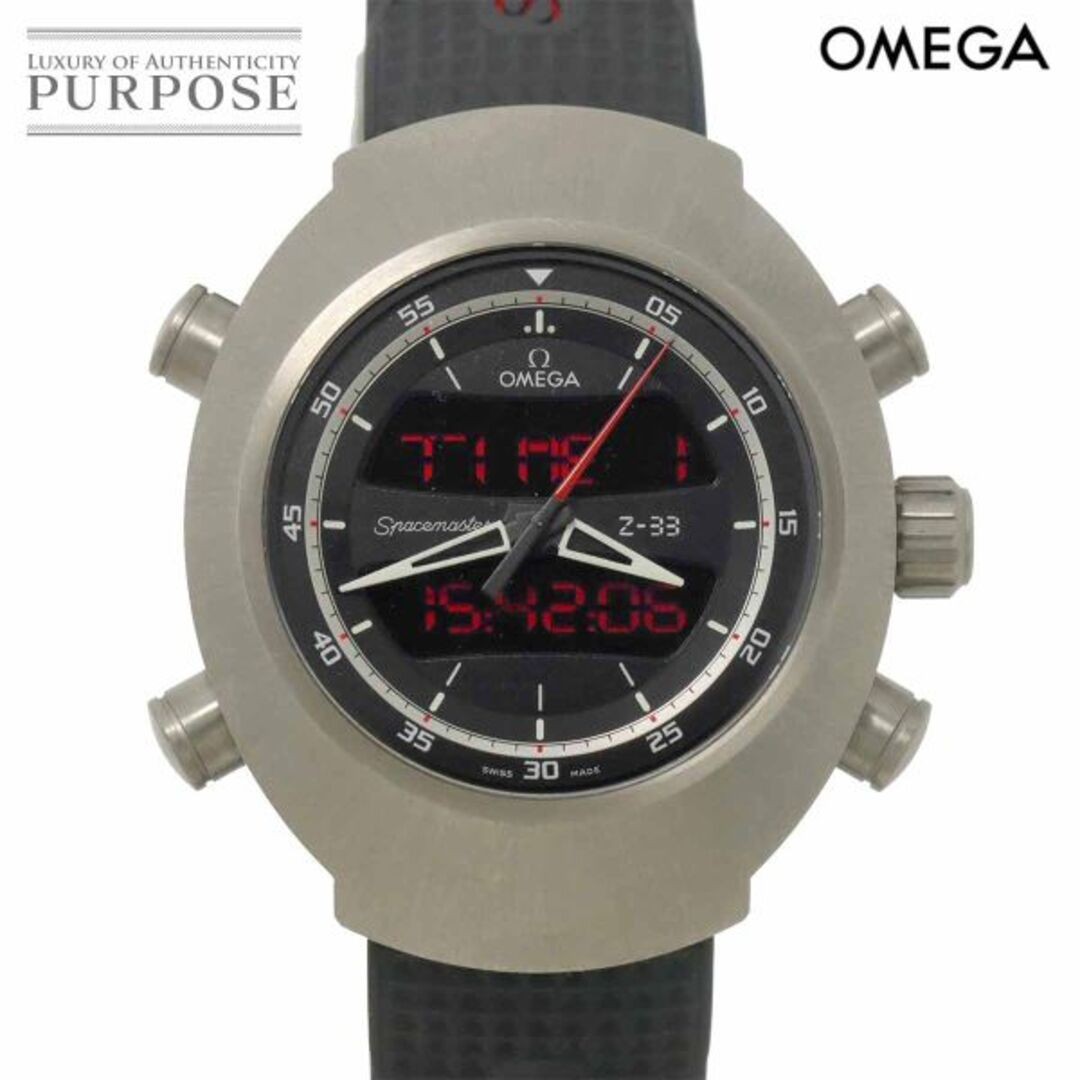 OMEGA Spacemaster Z 33 Chronograph 325.92.43.79.01.001 Digital Analog Men s Watc