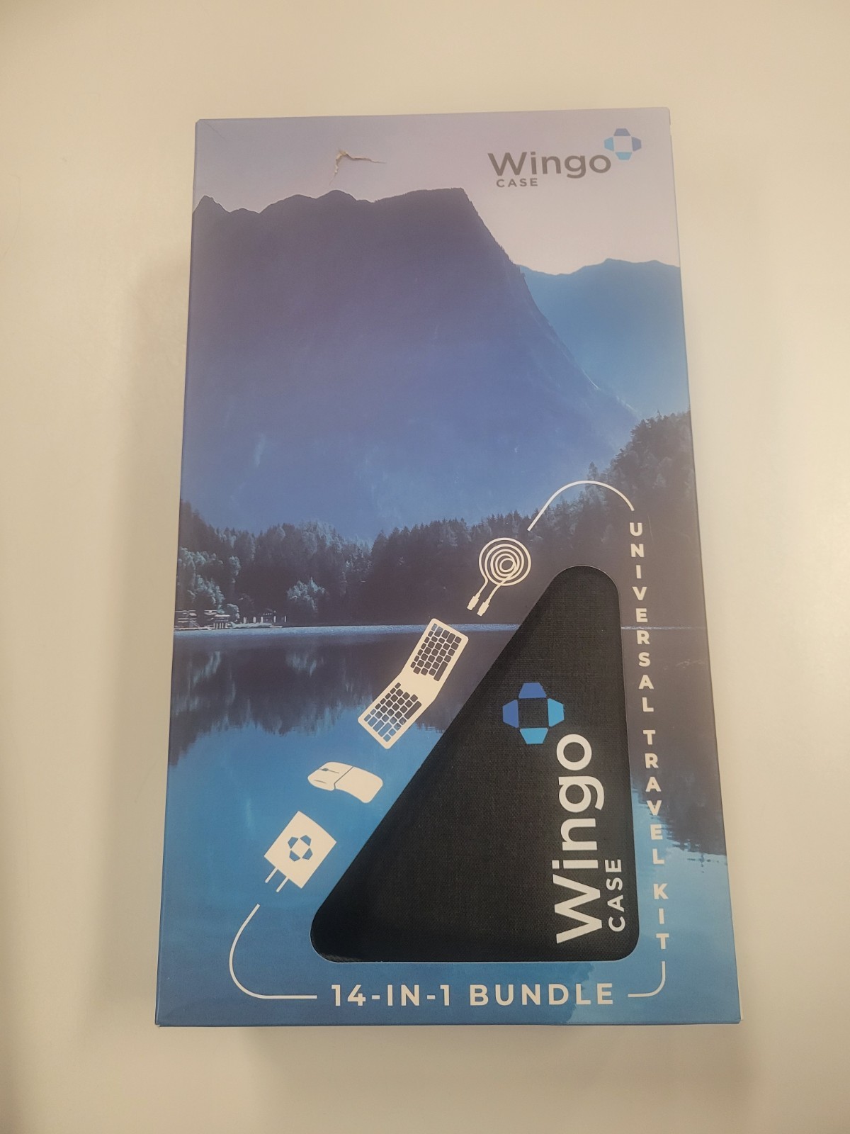 WingoCase Universal Travel Kit 14 in 1 - Black / 102-T7208-04