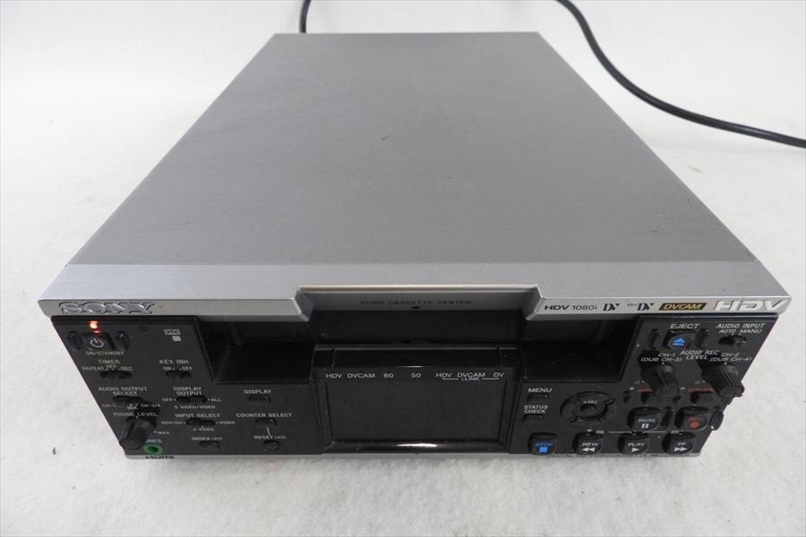 SONY HVR-M25J HDV Digital Video Cassette Recorder Deck NTSC Japan Used As-Is
