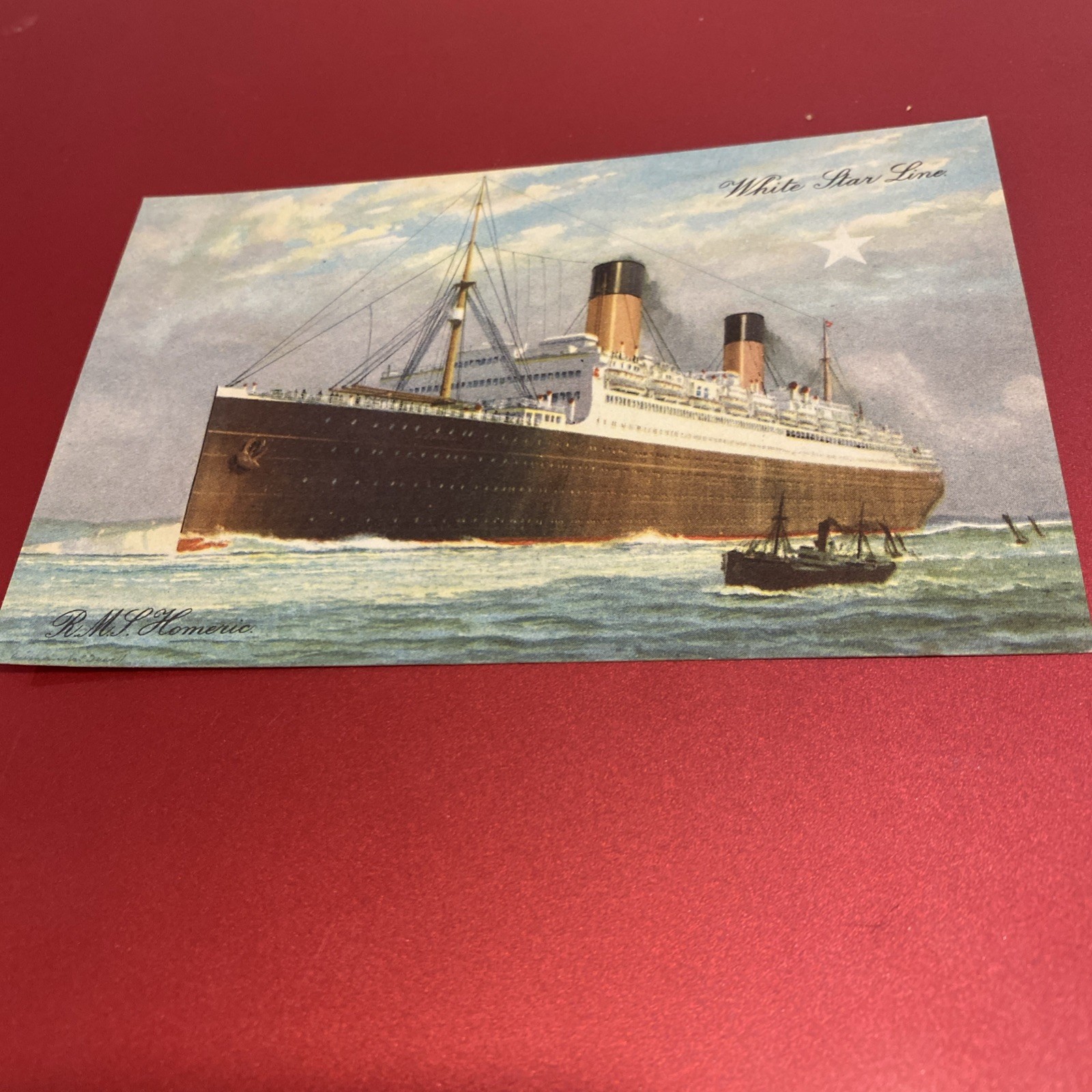 RMS “Homeric Cruise Ship Postcard