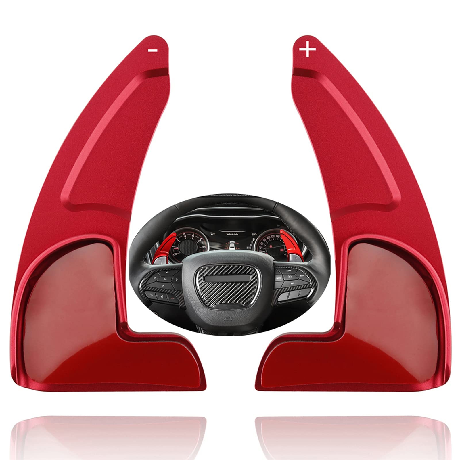 Paddle Shifter Extension for Dodge Charger,Challenger - Billet Aluminum Steer...