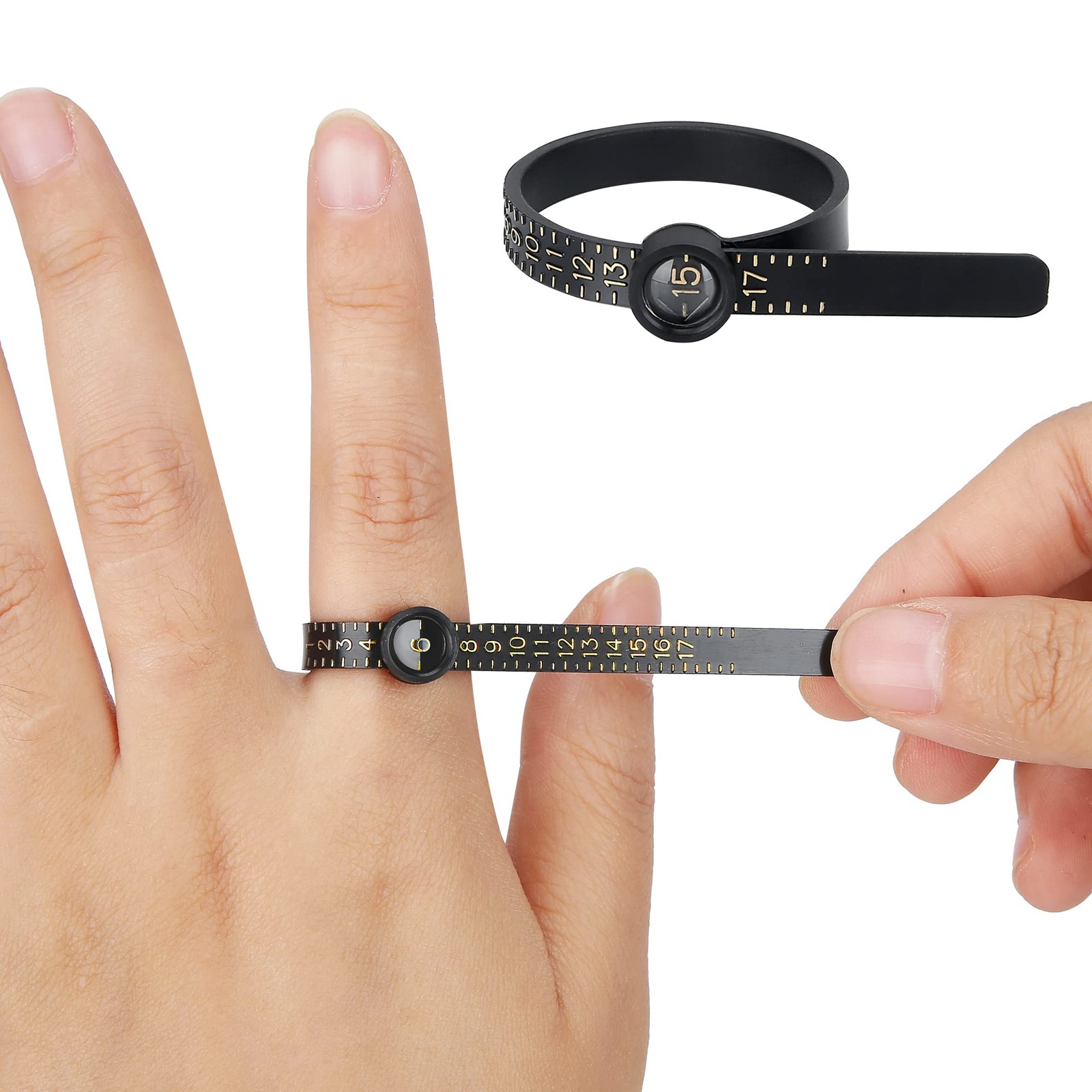 Upgraded Ring Sizer Measuring Set Reusable enhanced, ring sizer upgraded 