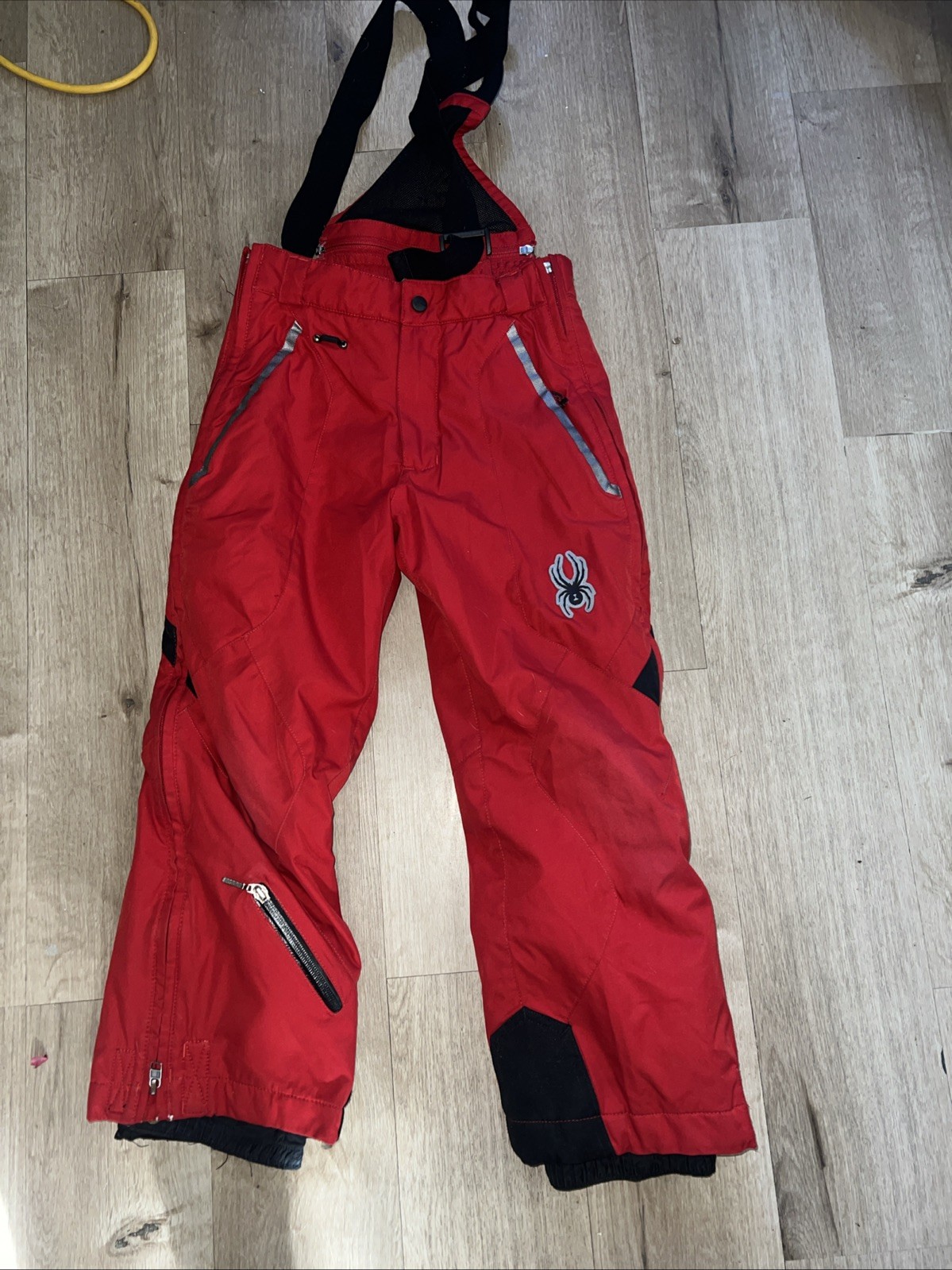 Spyder Red Snowboard Ski Pants Snow Size Youth Kids 8