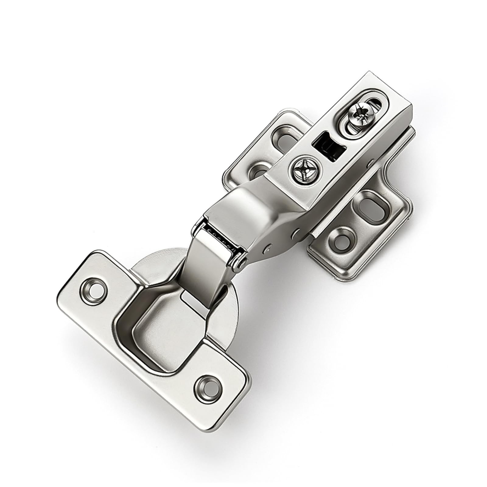 20 PCS 10 Pairs European Insert Soft Close Cabinet Hinges Concealed Frameless