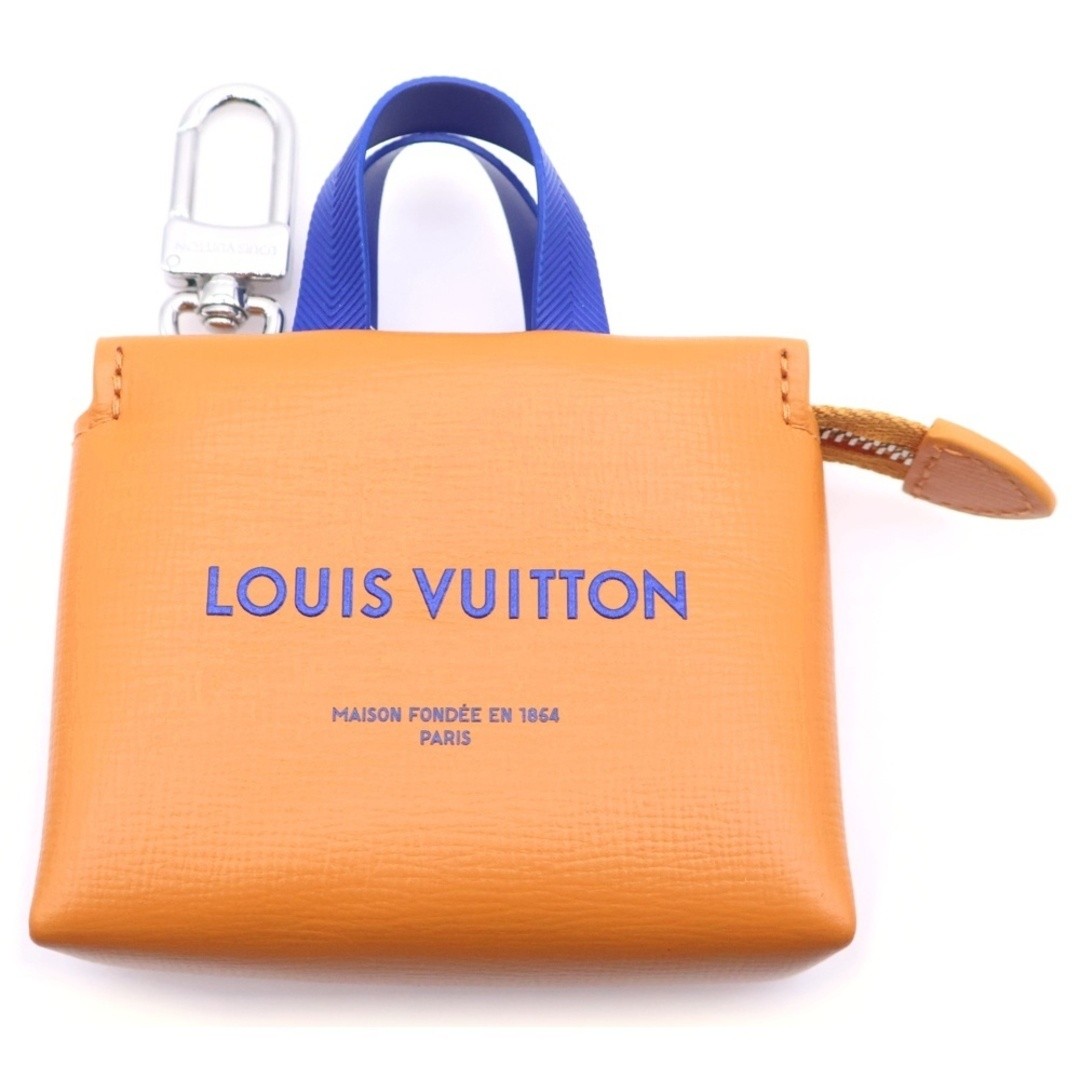 Louis Vuitton LV Mini Shopper Bag Charm Orange M02699 Used 2cb4c6c73022dd09234d5