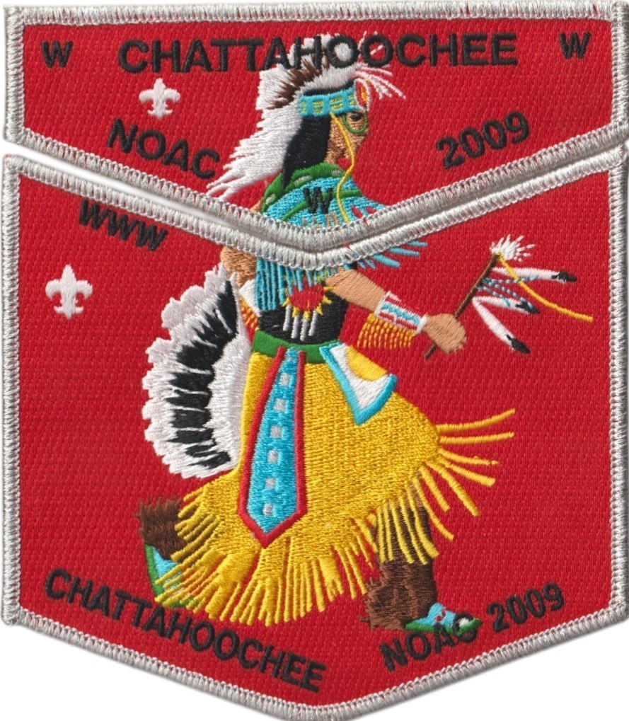 Chattahoochee Lodge 204 GA 2009 NOAC Flap Set SMY Bdr (AR6646)