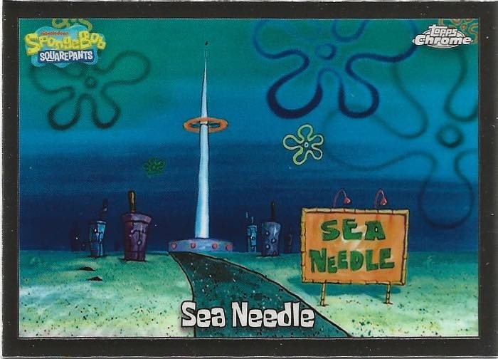 2025 Topps Chrome SpongeBob Squarepants Sea Needle #133