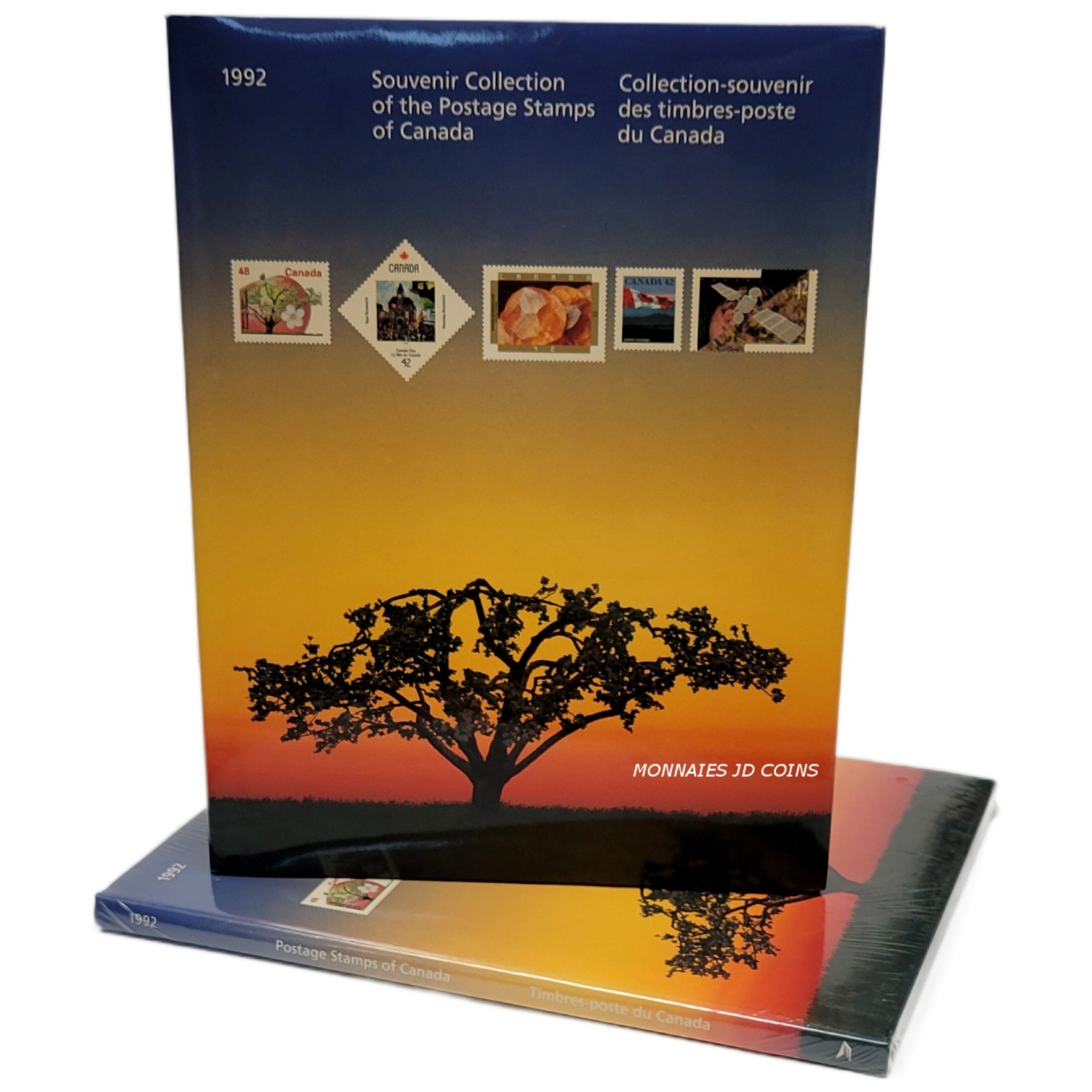 1992 Canada Stamp Collection SOUVENIR COLLECTION OF THE POSTAGE STAMPS OF CANADA