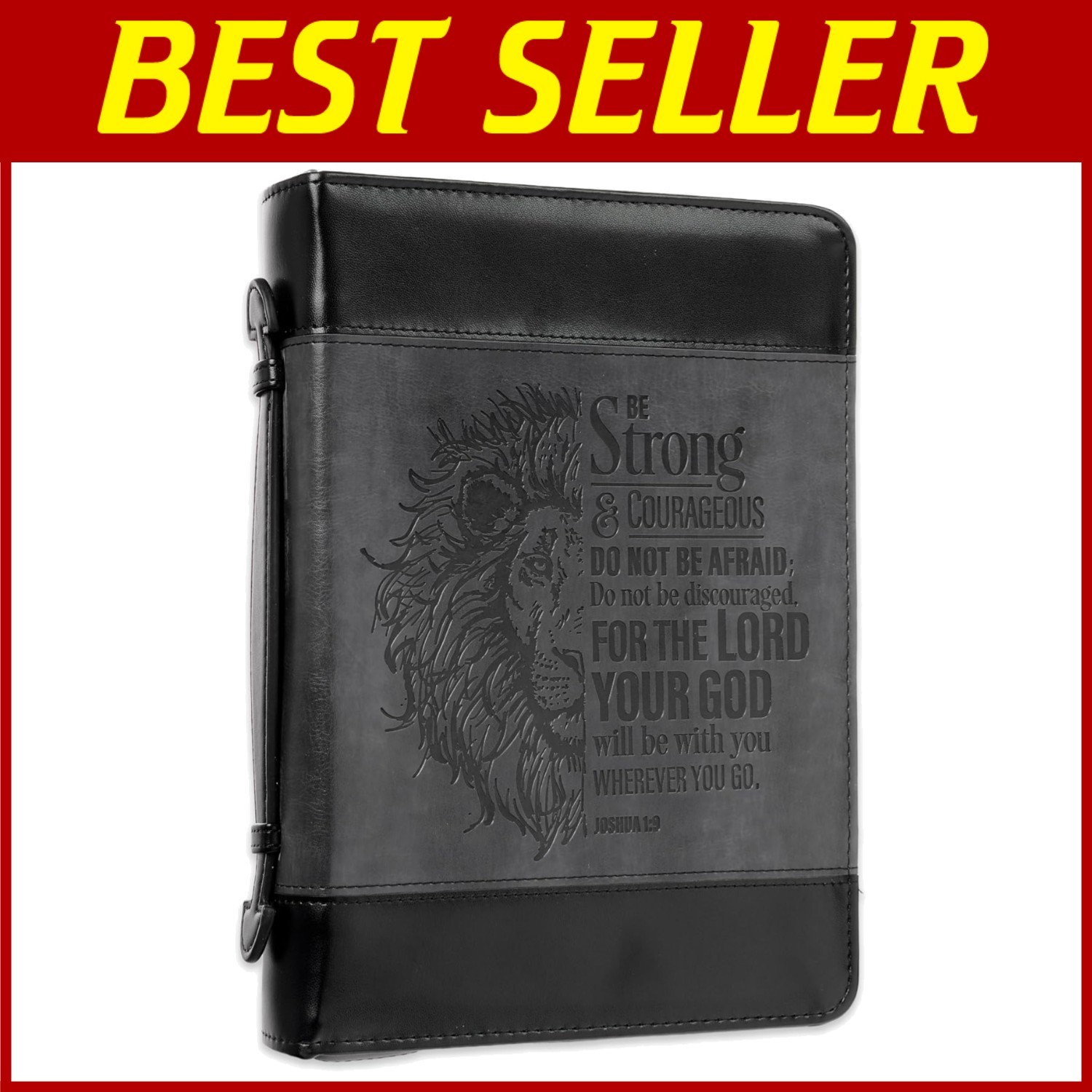 Inspirational Bible Case: Be Strong & Courageous