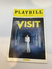 Chita Rivera The Visit Roger Rees  April 2015 Broadway Playbill Musical
