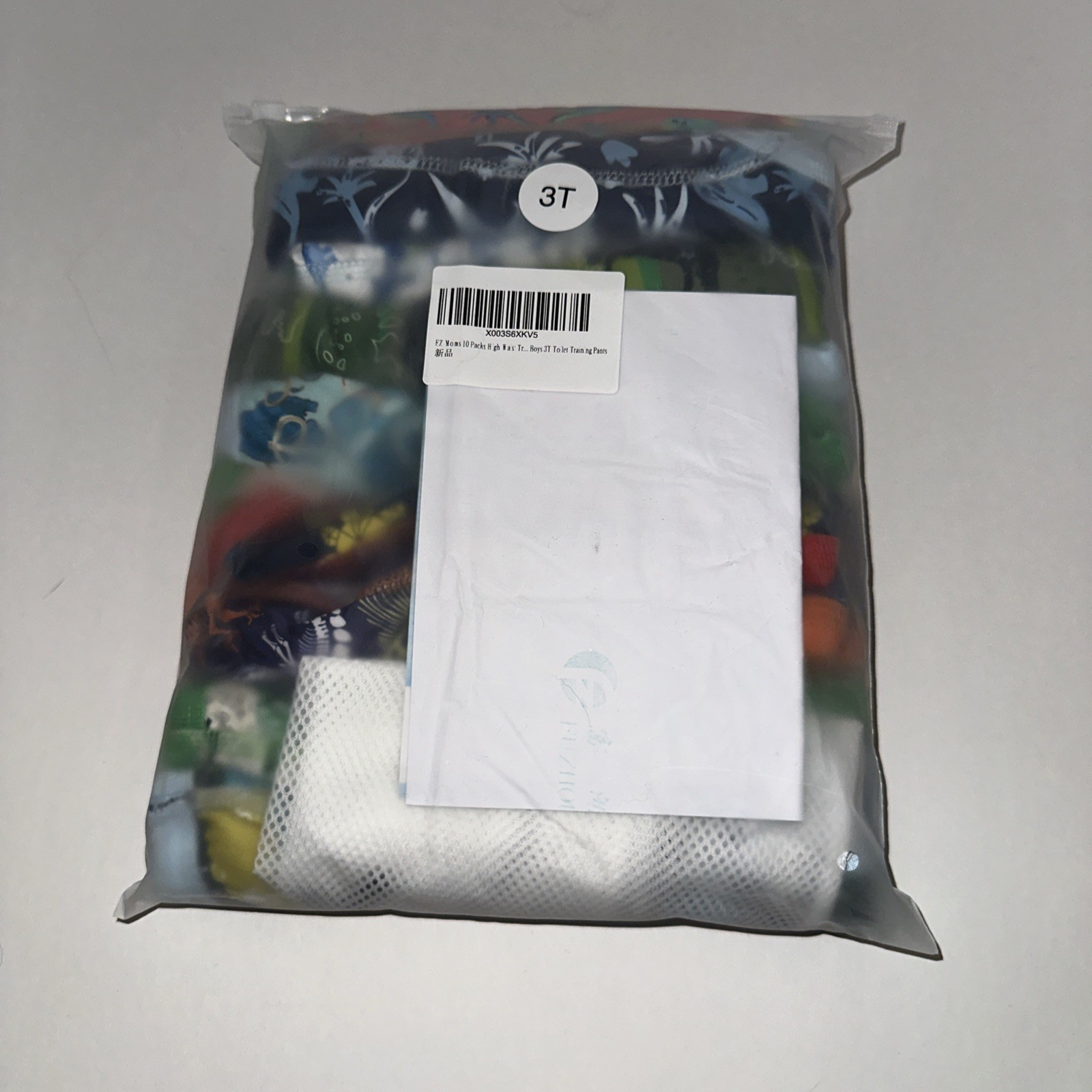 10 Packs High Waist Training Underwear Washable ,Absorbing ,Toddler Boys 3T