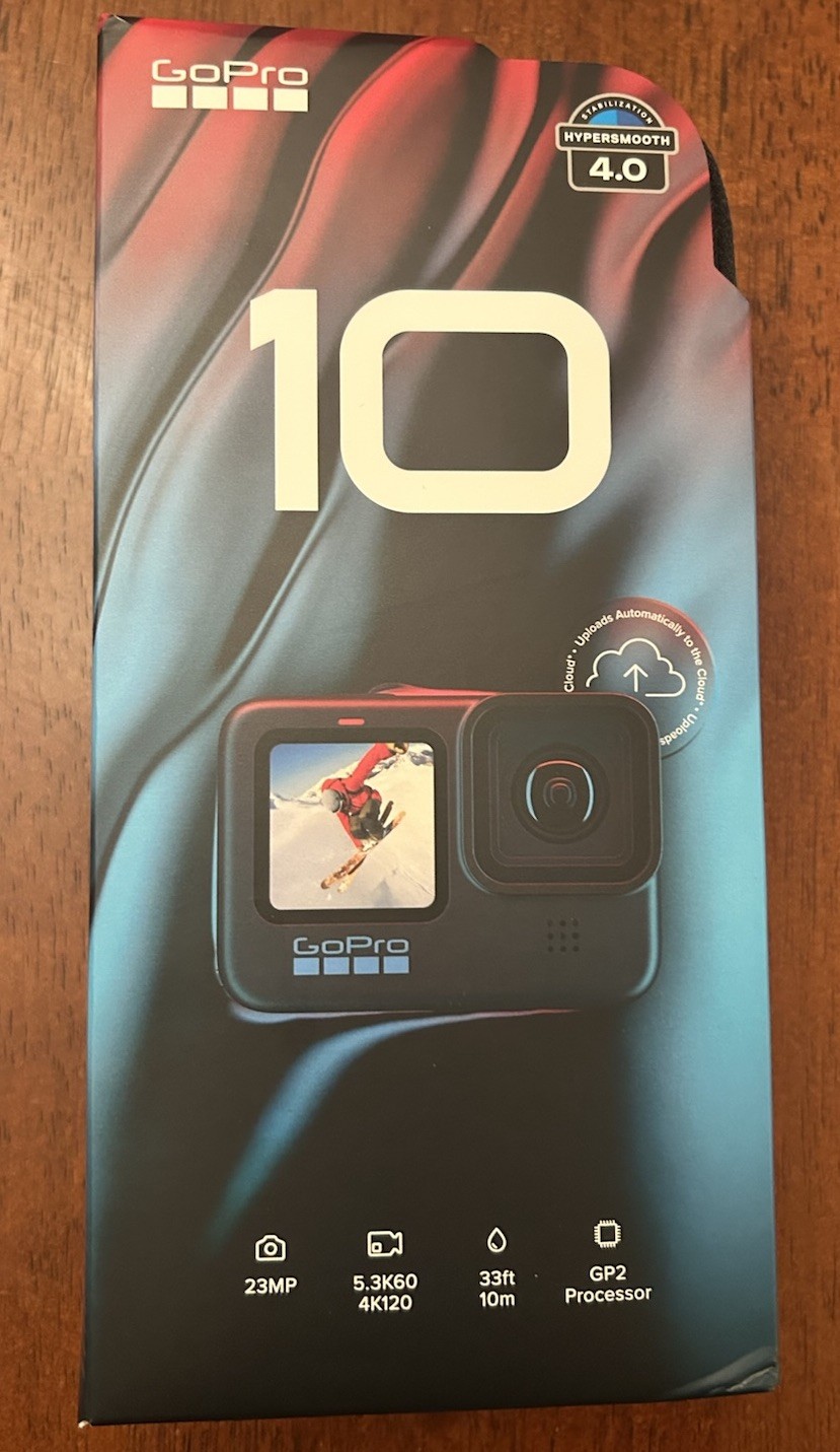 GoPro HERO 10 Camera 5.3K 60 Ultra HD Video 23MP Photos 1080p Live Streaming NEW
