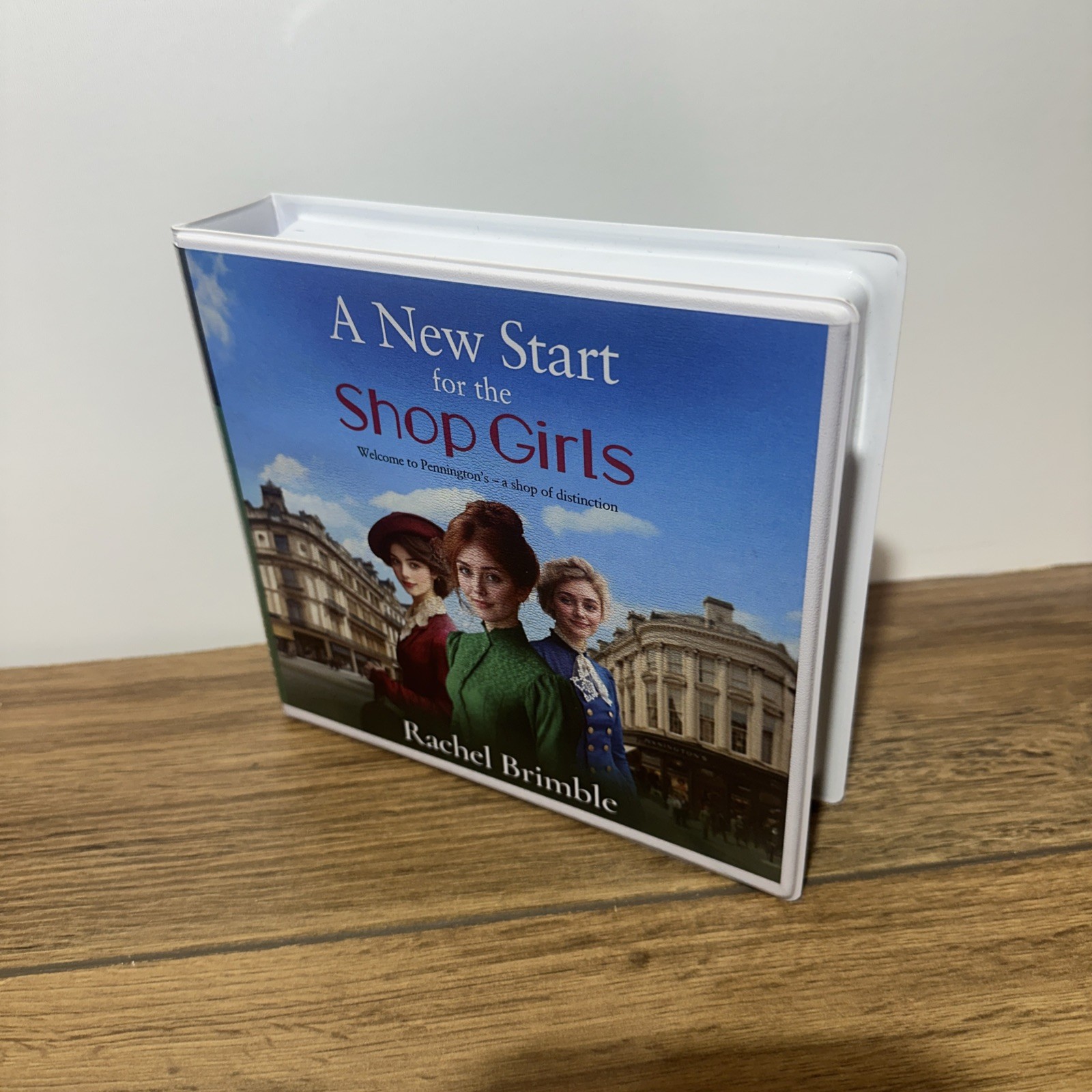 A NEW START FOR THE SHOP GIRLS Audio CD By Rachel Brimble 9 cds