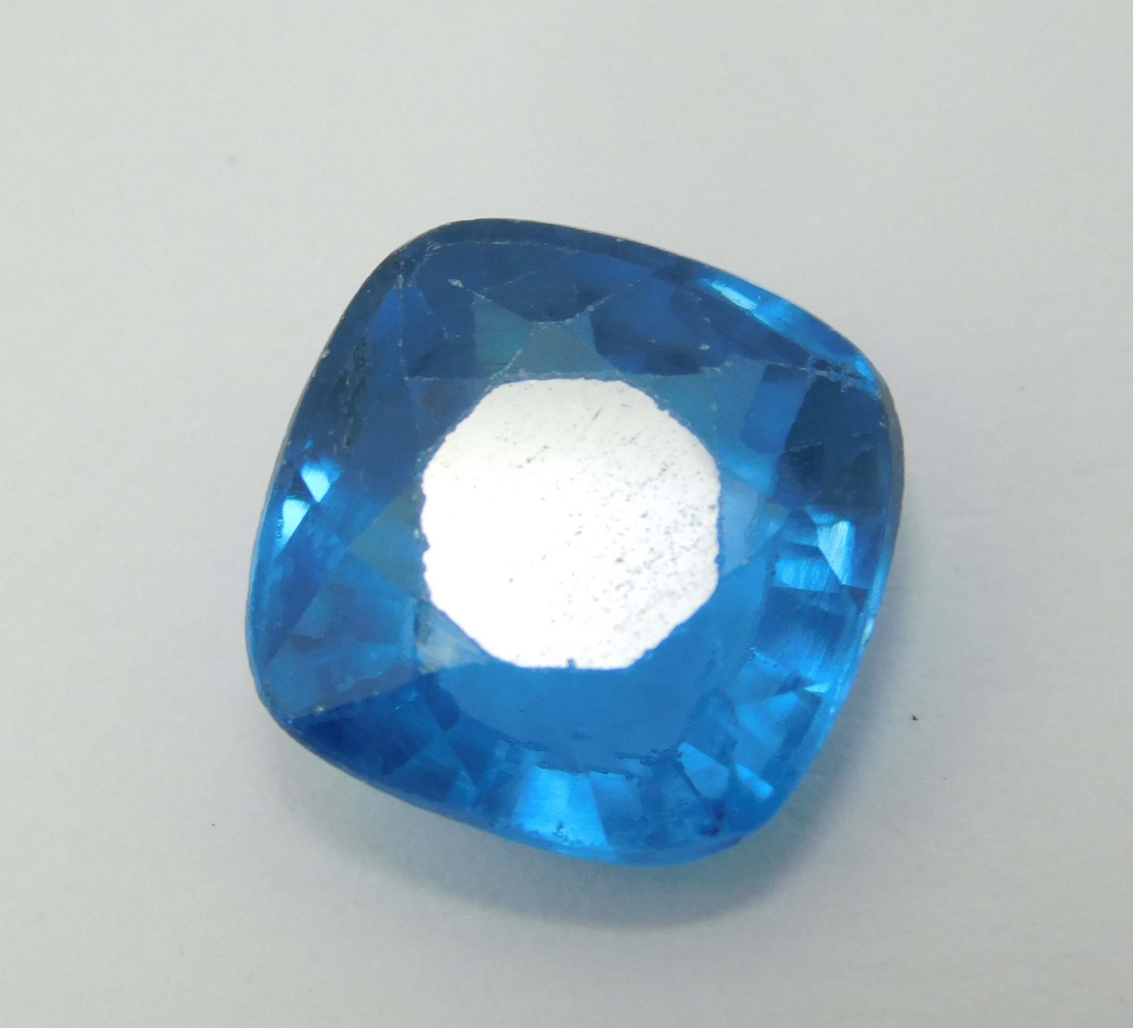 Natural Blue Sapphire 7.85 Ct Flawless Ceylon Cushion Cut Loose Gemstone A-973