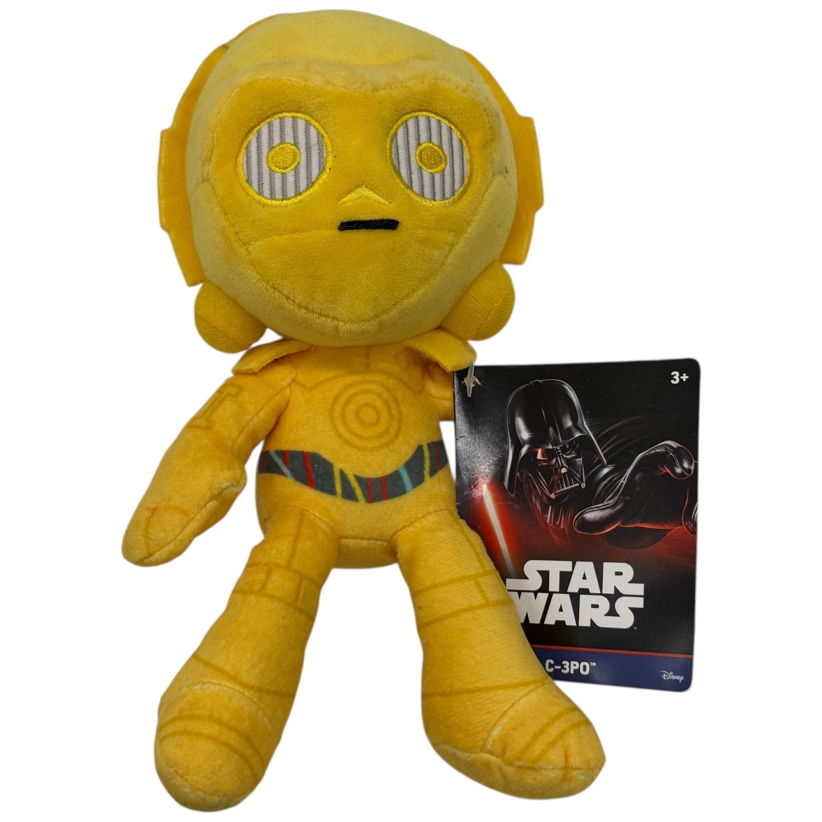 Star Wars C3PO Plush Toy Doll Mattel Disney Golden Protocol Droid