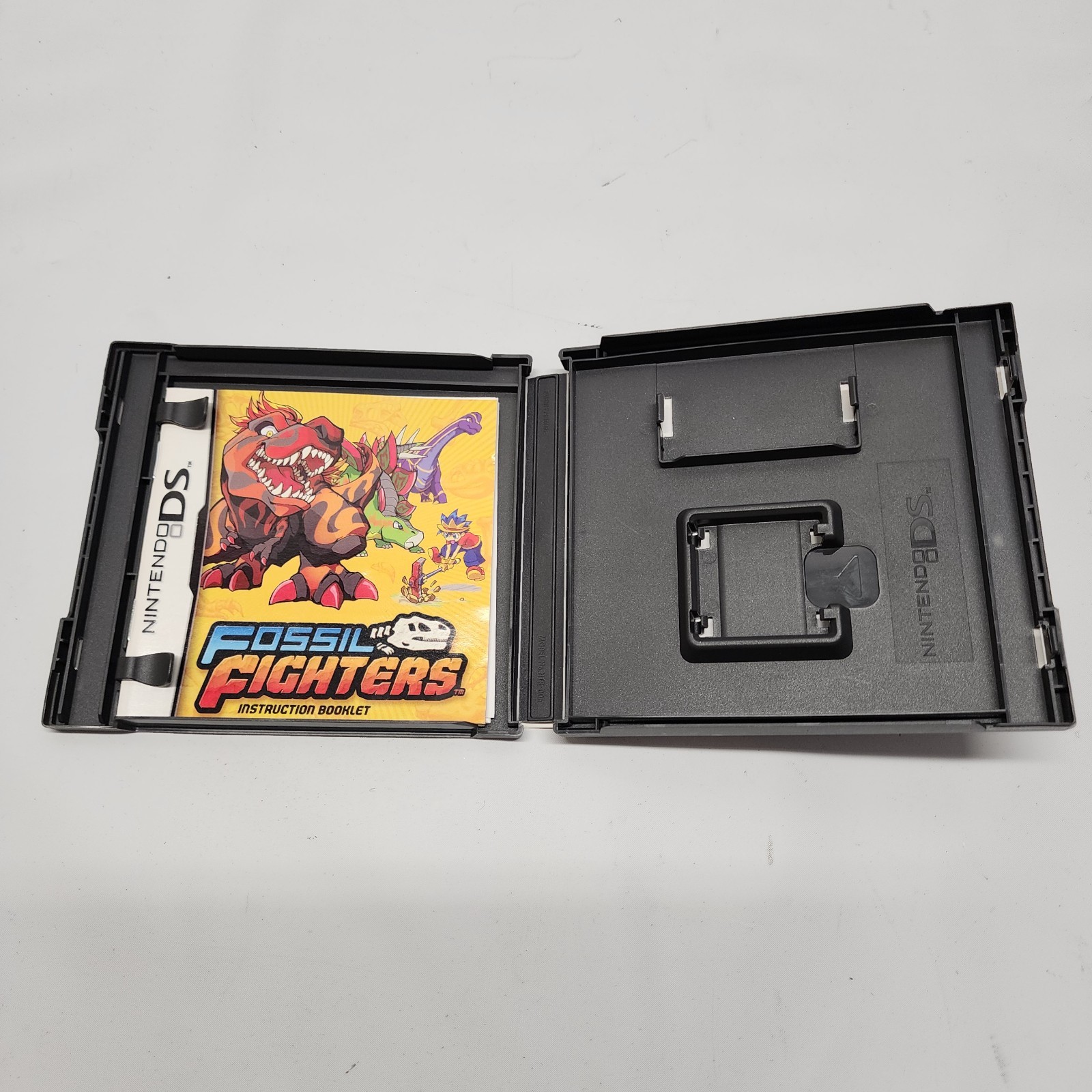 Nintendo DS Fossil Fighters Case and Manual Insert Only No Game Cartridge