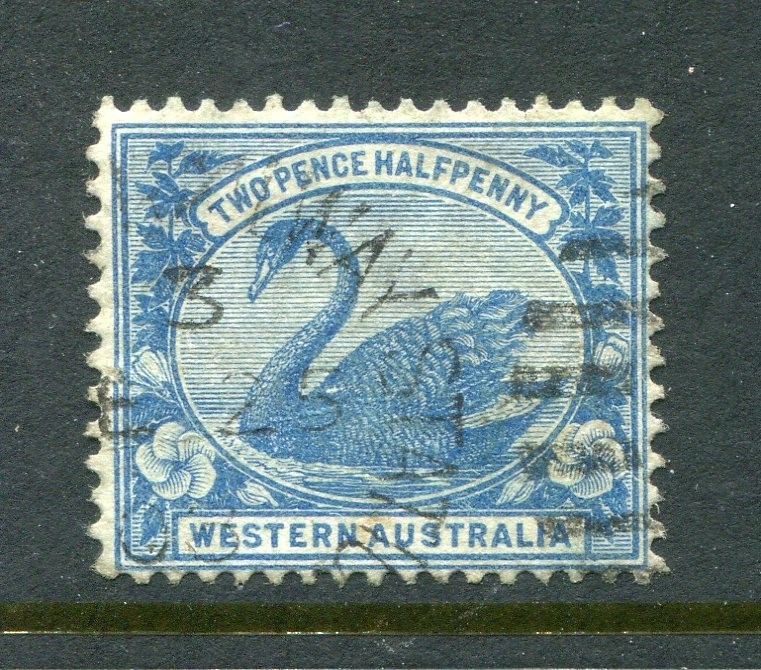 Western Australia #75 Swan 2 1/2 P. [Used]