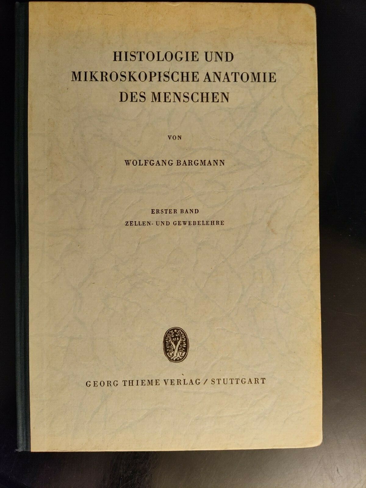 Histologie und mikroskopische Anatomie des Menschen 1948 First Edition SIGNED