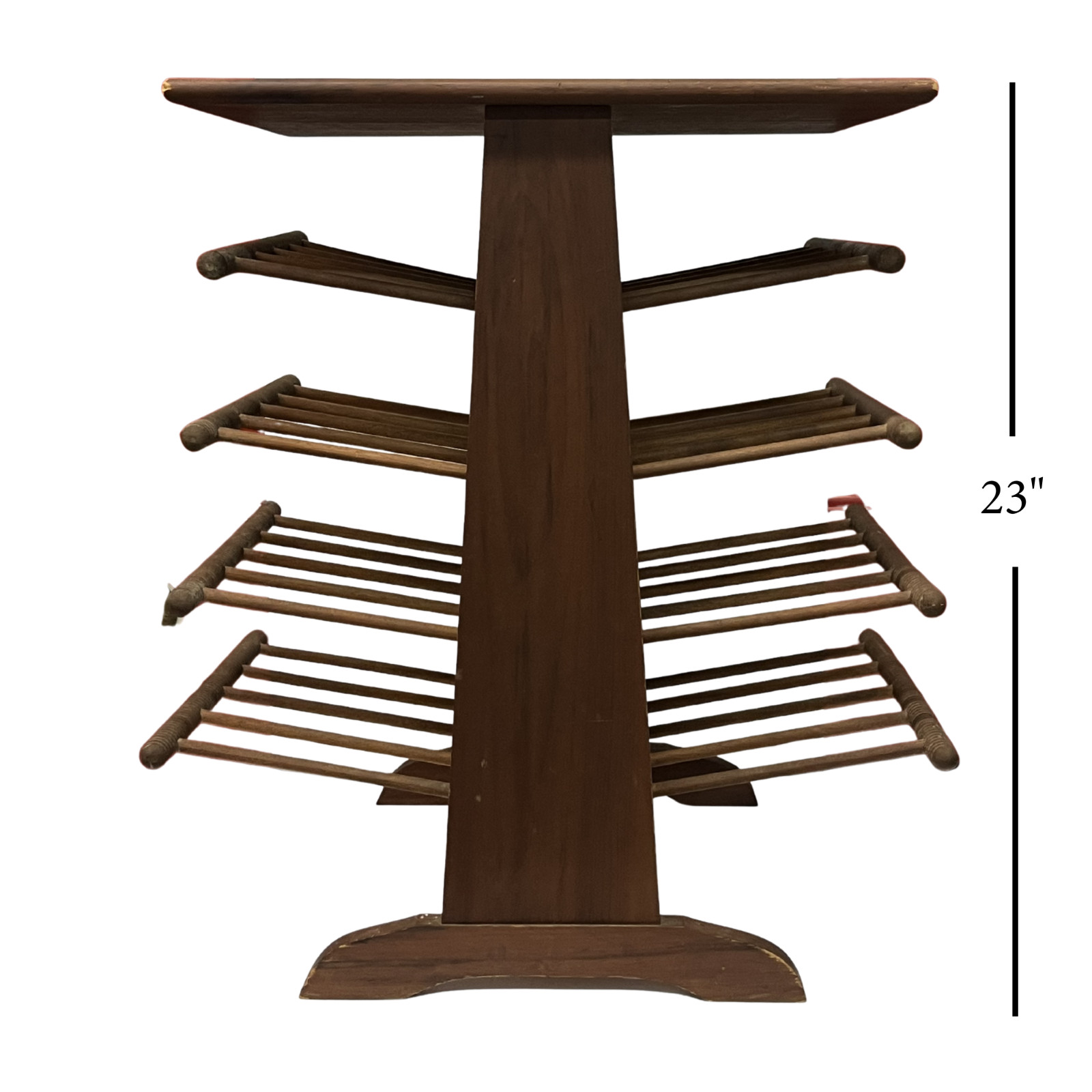 MCM Magazine Rack and Side Table Josef Frank Style