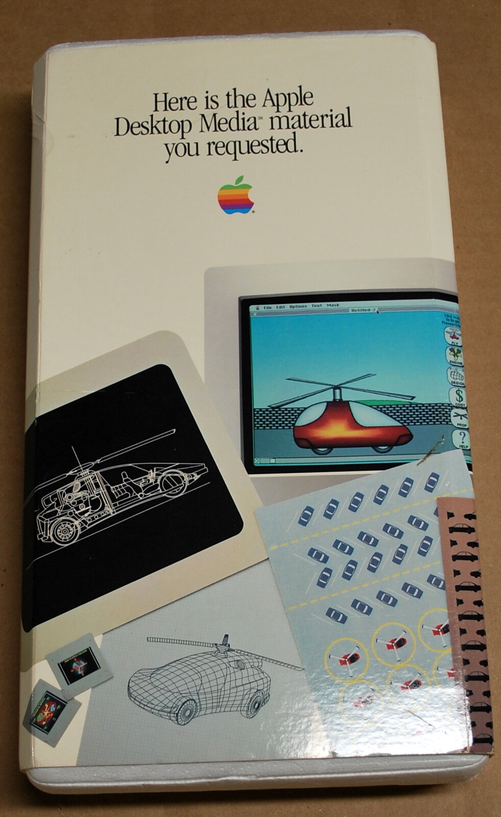 Rare Apple " World of Apple Desktop Media" Video Package 