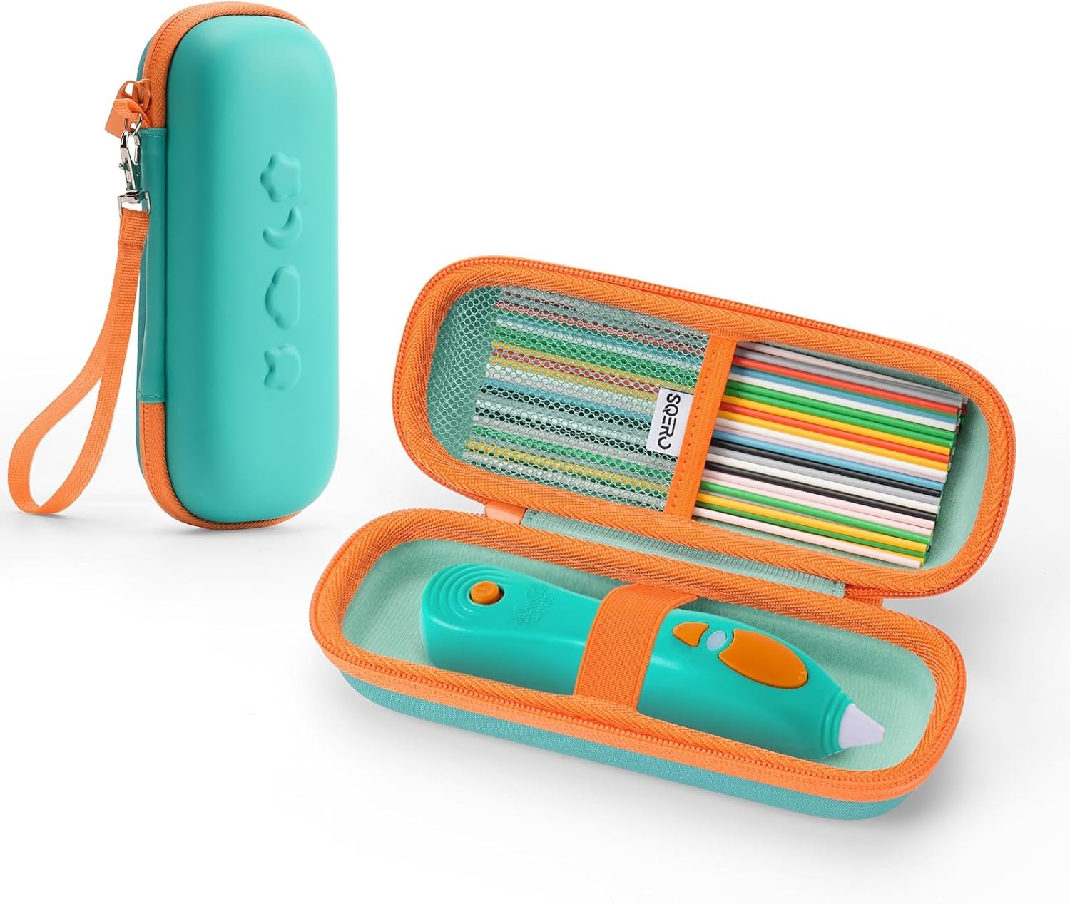 3d Pen Case for 3Doodler Start+ Essentials 3D Pen Set for Kids, Shockproof Prote