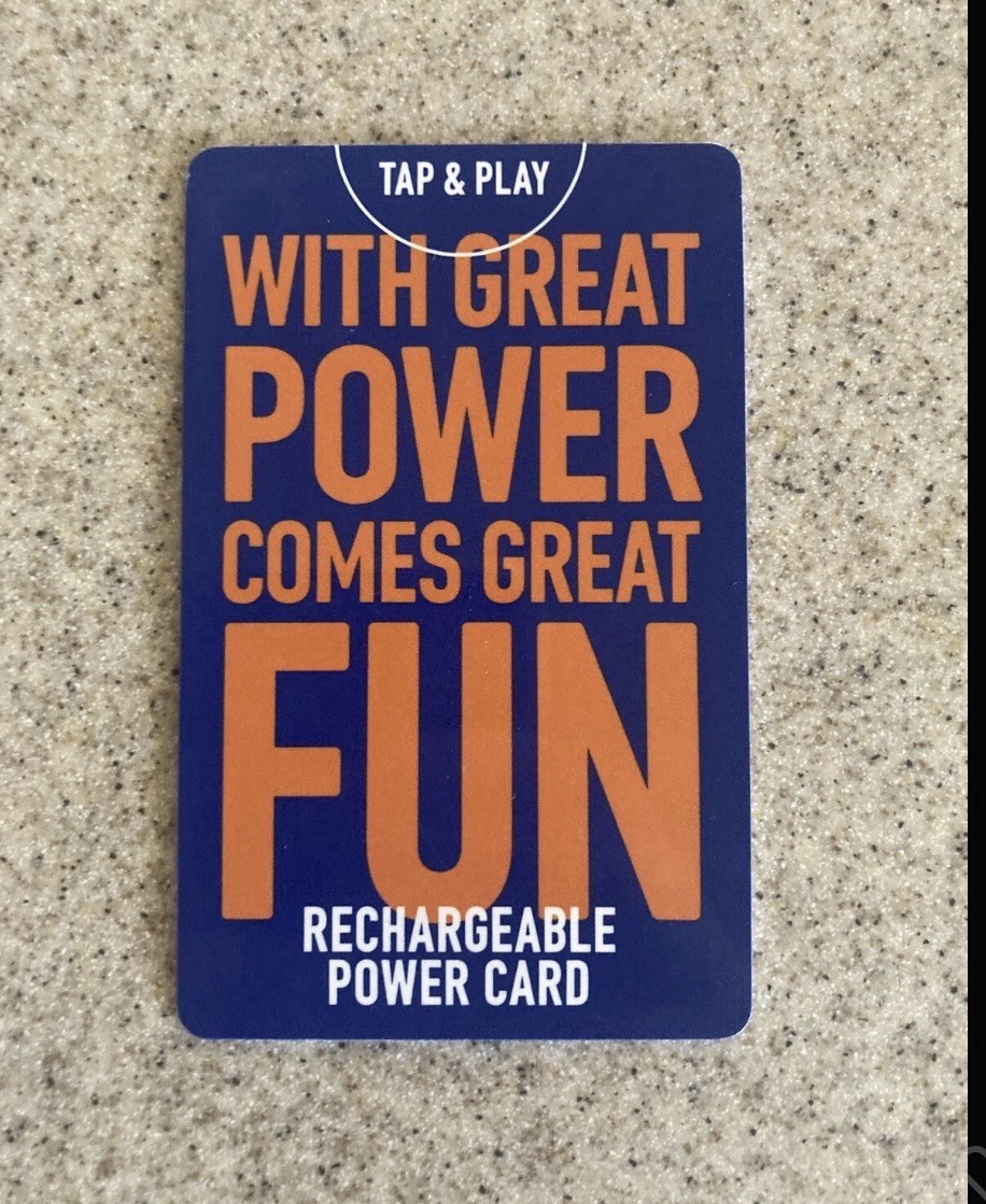 Dave and busters power card 60 days unlimited play